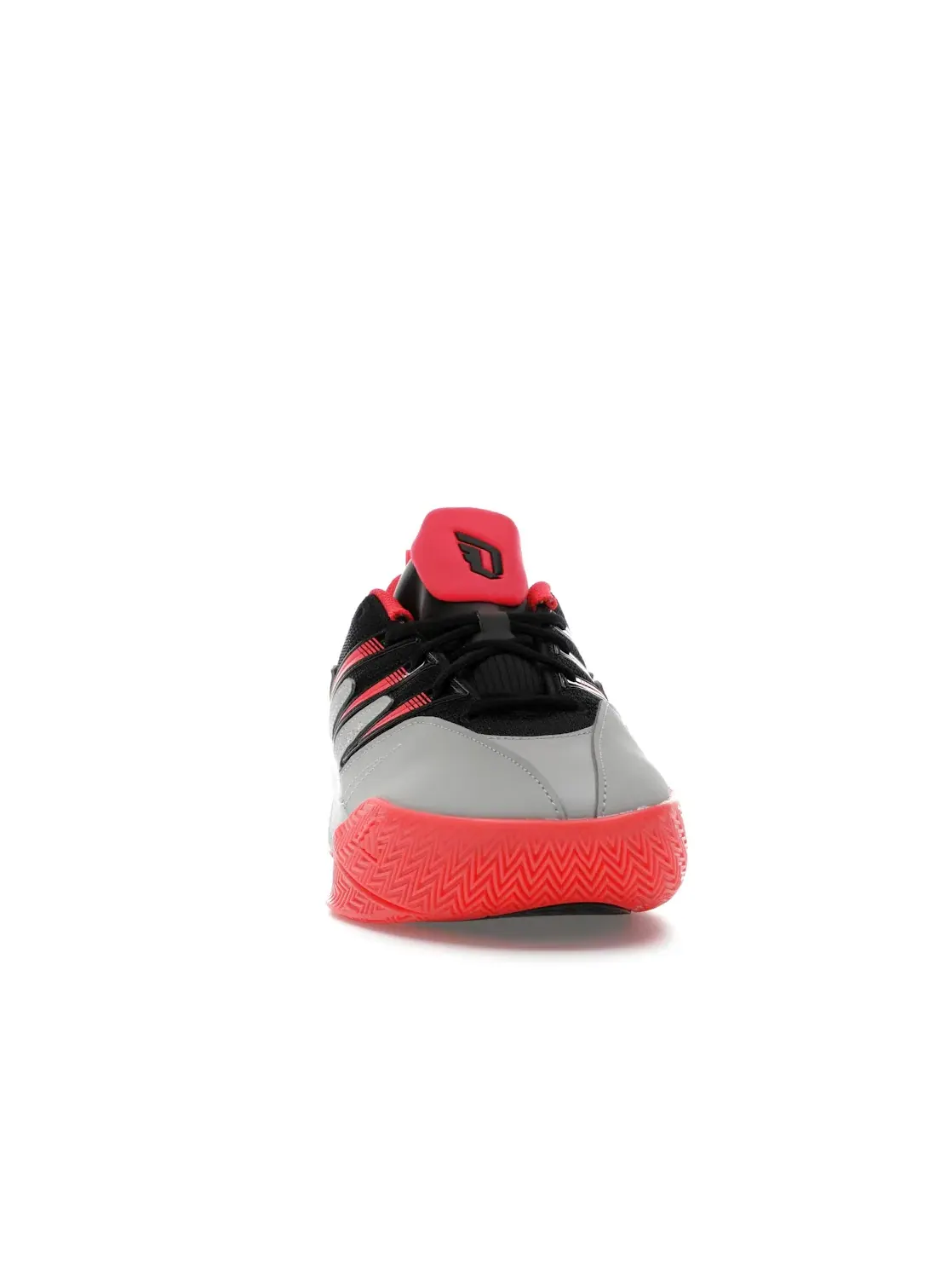 Мужские кроссовки баскетбольные Adidas Dame Certified 3 — изображение 2 из 4, черный красный серый