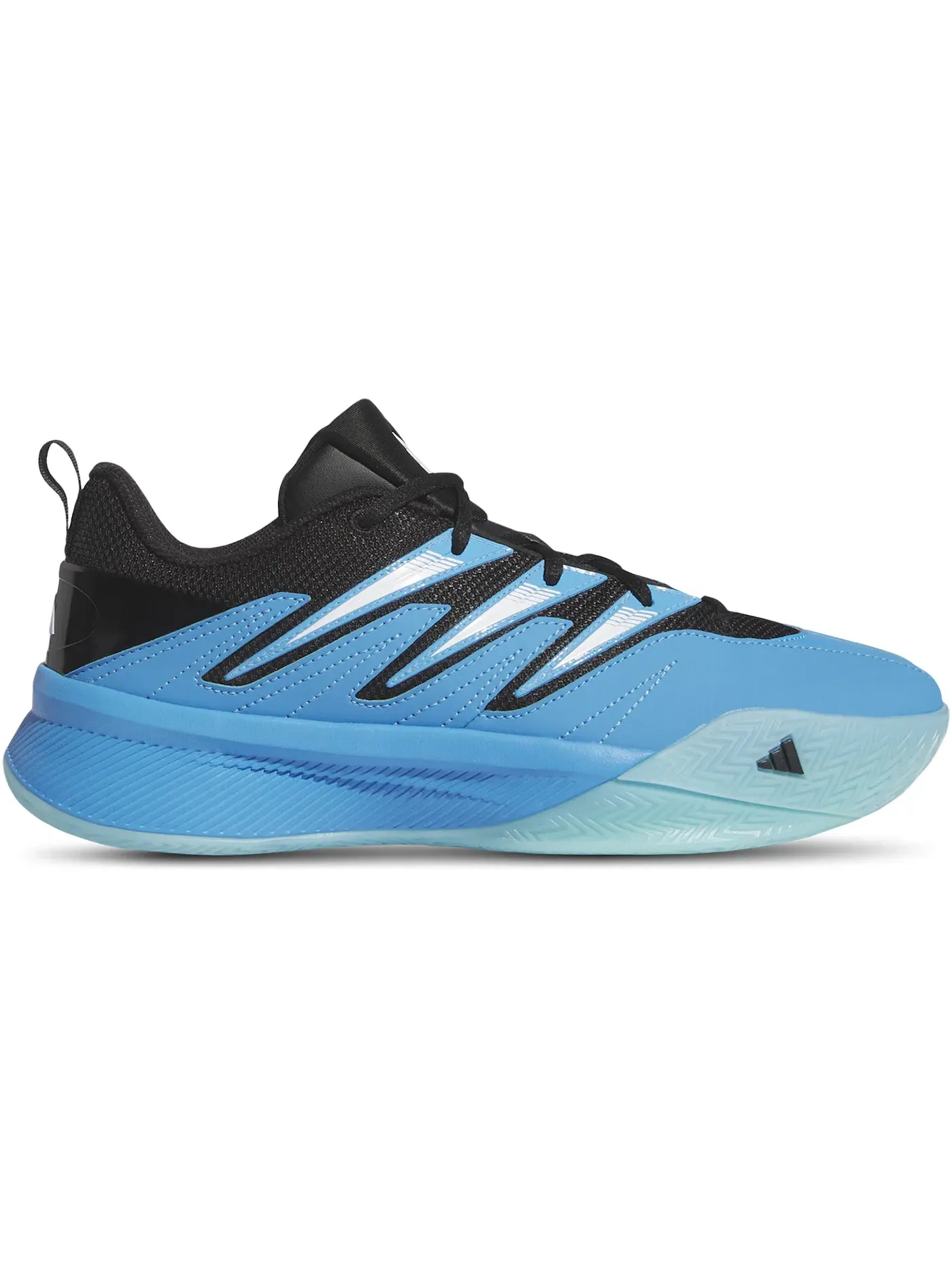 Мужские кроссовки для баскетбола Dame Certified 3 Low Adidas — изображение 1 из 1, синий черный белый