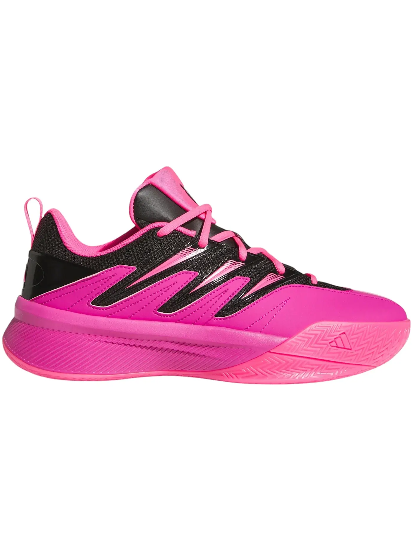 Мужские кроссовки для баскетбола Adidas Dame Certified 3 — изображение 1 из 1, черный розовый