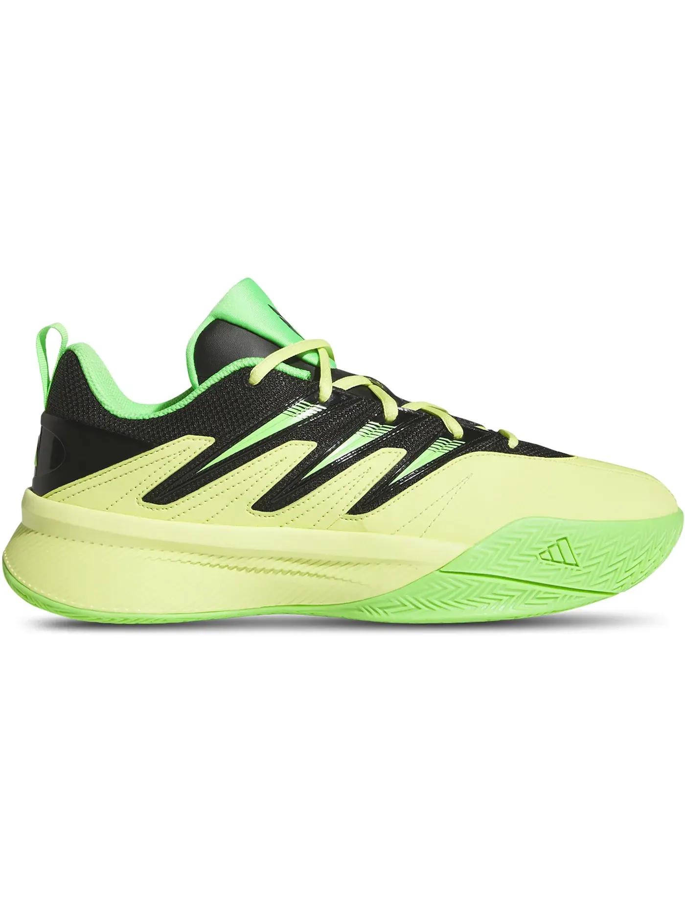 Мужские кроссовки для баскетбола Dame Certified 3 Adidas — изображение 1 из 1, черный зеленый
