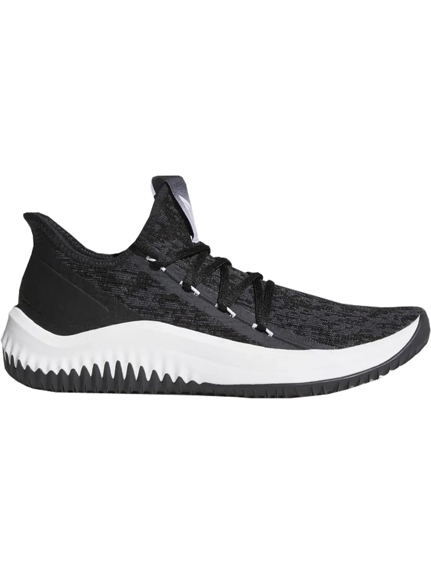Мужские кроссовки для баскетбола Dame DOLLA Adidas — изображение 1 из 1, черный//светлый серый
