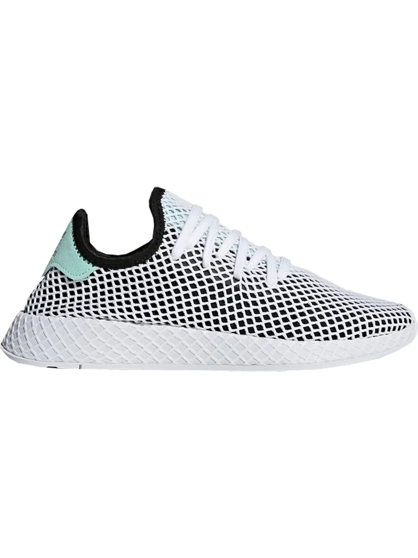 Мужские кроссовки Lifestyle Adidas Deerupt — изображение 1 из 1, черный/зеленый/белый