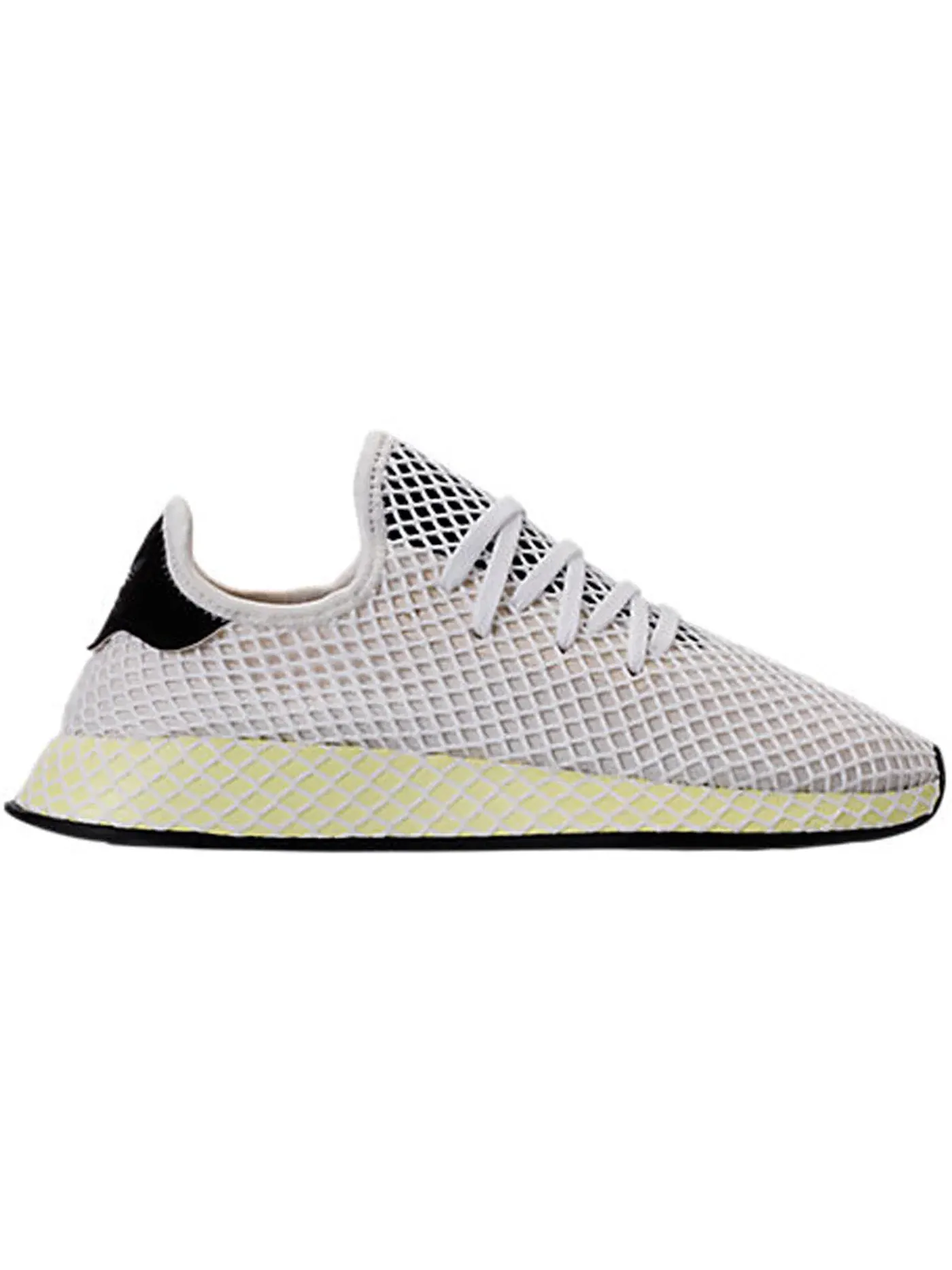 Мужские кроссовки lifestyle Adidas Deerupt — изображение 1 из 1, белый/черный/черный