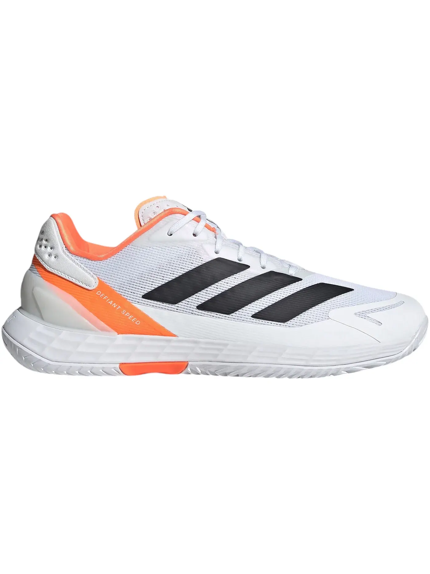 Мужские кроссовки для бега Adidas Defiant Speed 2 — изображение 1 из 1, белый/черный/оранжевый