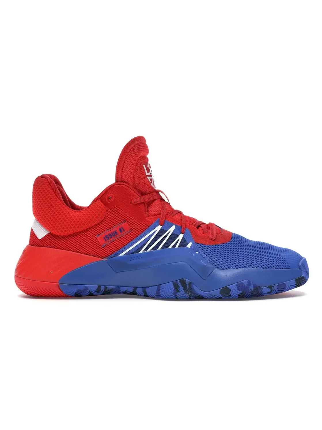 Мужские кроссовки с амортизацией Bounce Adidas D.O.N. Issue #1 — изображение 1 из 4, белый