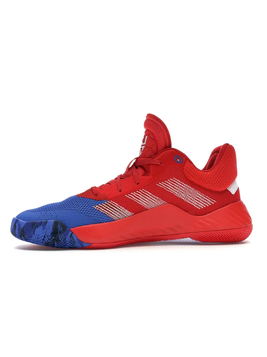 Мужские кроссовки с амортизацией Bounce Adidas D.O.N. Issue #1 — изображение 3 из 4, белый