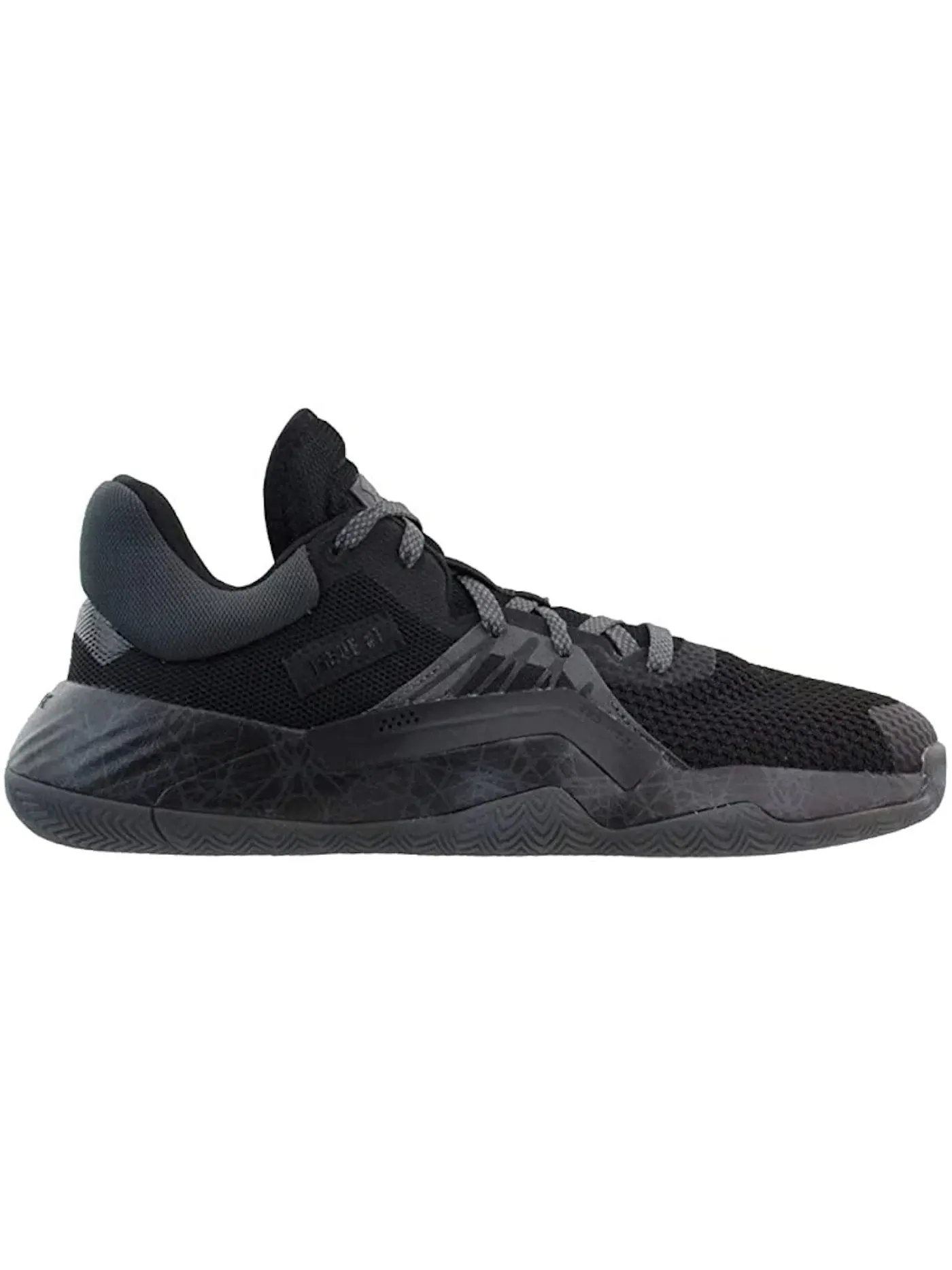 Мужские кроссовки для баскетбола Adidas D.O.N. Issue #1 — изображение 1 из 1, черный/темный серый