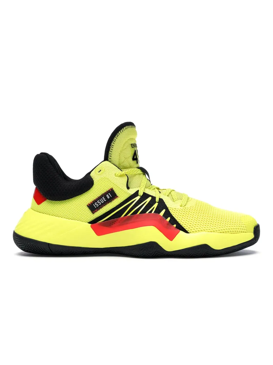 Мужские кроссовки с принтом Adidas D.O.N. Issue #1 Adidas — изображение 1 из 4, желтый черный красный
