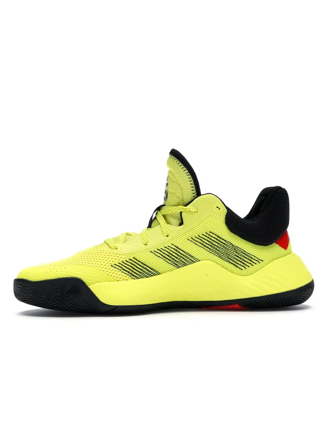 Мужские кроссовки с принтом Adidas D.O.N. Issue #1 Adidas — изображение 3 из 4, желтый черный красный