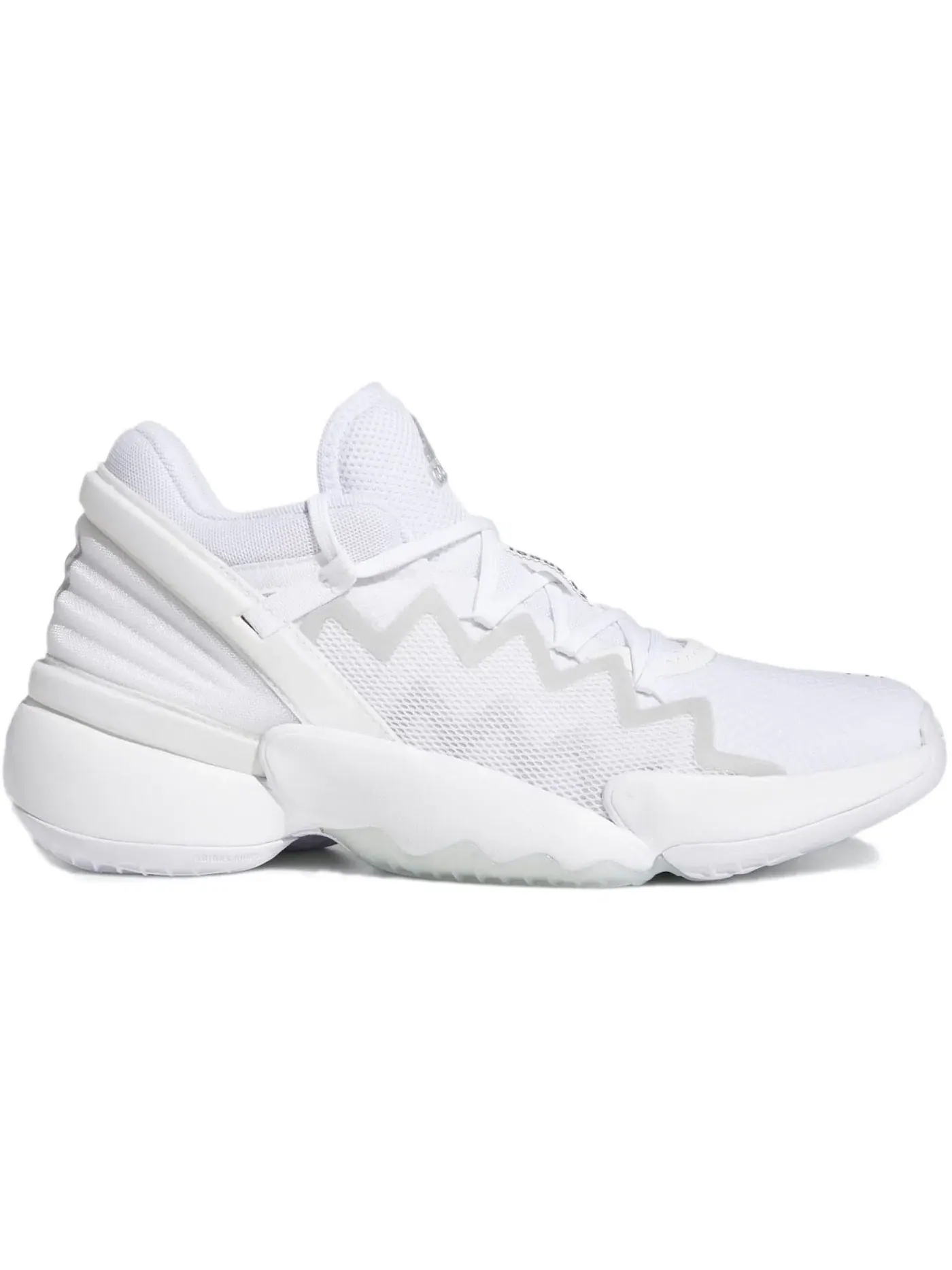 Мужские кроссовки для баскетбола D.O.N. Issue #2 Adidas — изображение 1 из 1, белый/черный