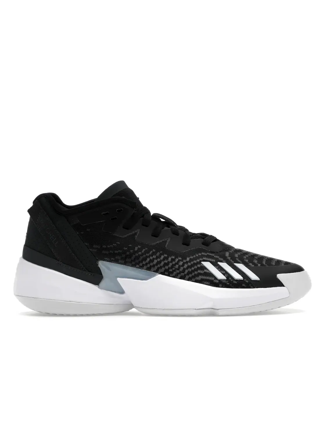 Мужские кроссовки для баскетбола Adidas D.O.N. Issue #4 — изображение 1 из 4, черный/белый