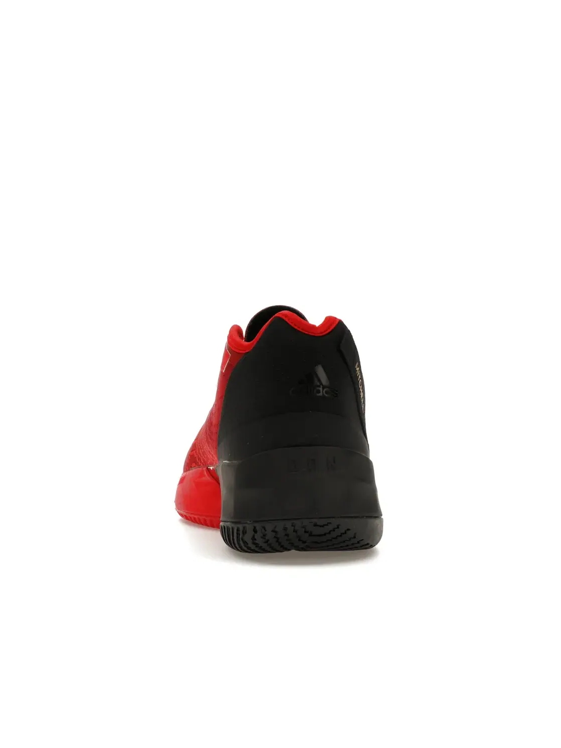 Мужские кроссовки для баскетбола D.O.N. Issue #4 Adidas — изображение 4 из 4, красный/черный