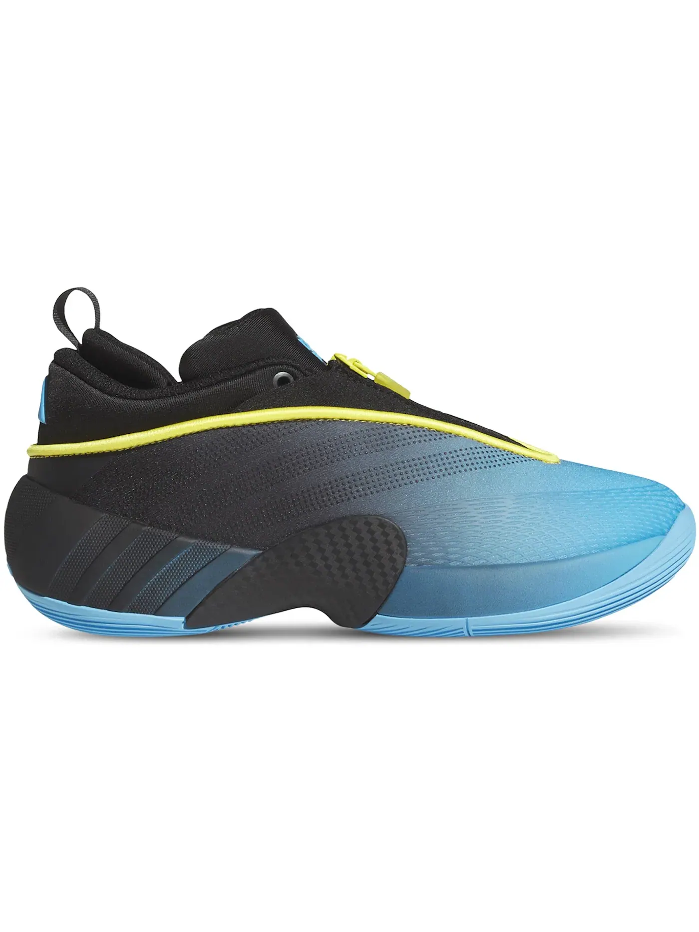 Детские кроссовки для мальчиков с длинным шнурком Adidas D.O.N. Issue #7 — изображение 1 из 1, черный/желтый