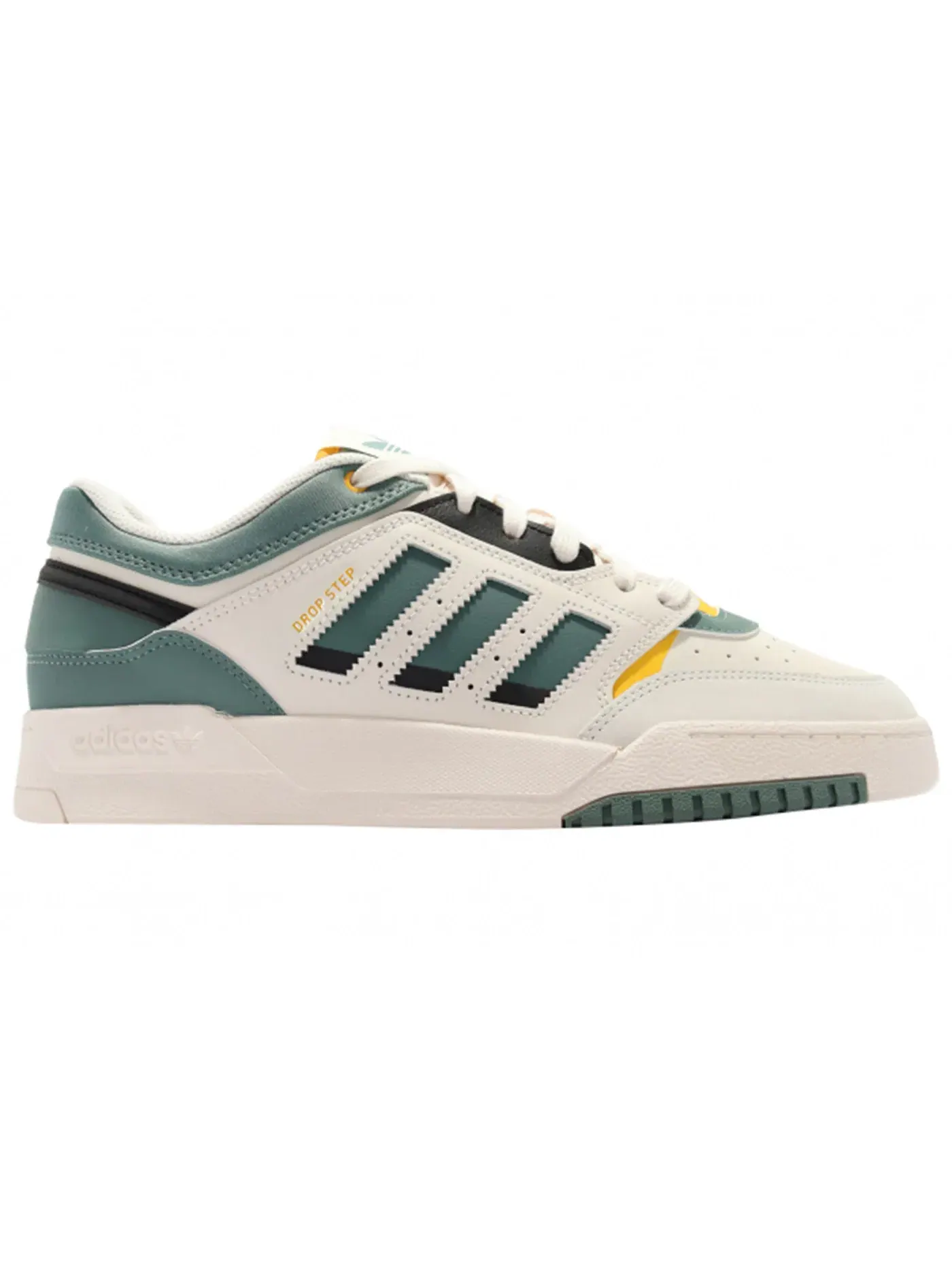 Мужские кроссовки Lifestyle Drop Step Low Adidas — изображение 1 из 1, белый//золотистый