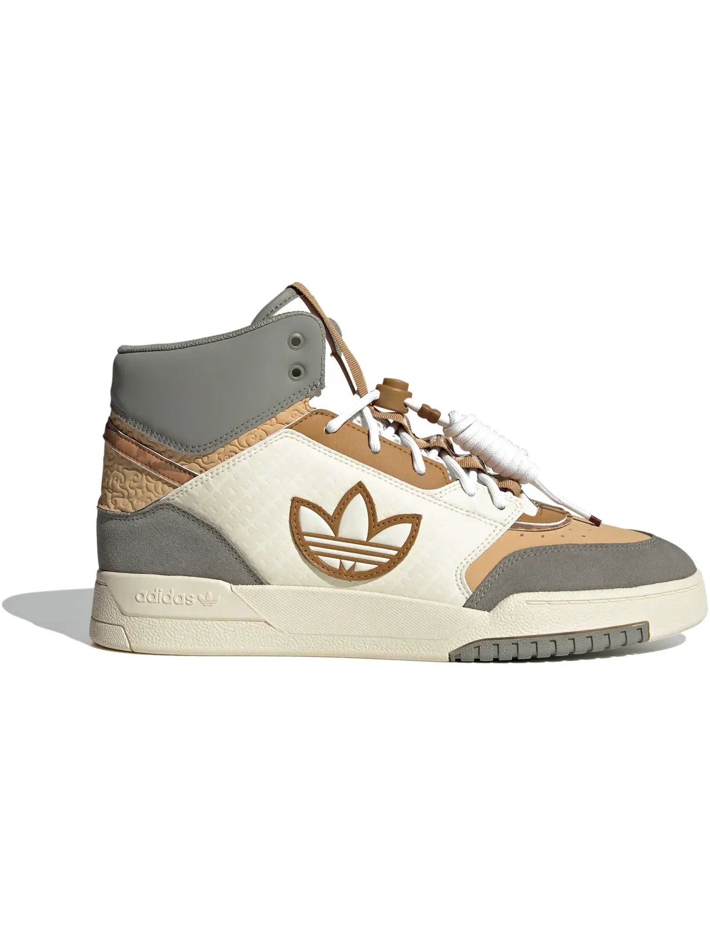 Мужские кроссовки Lifestyle Drop Step XL Adidas — изображение 1 из 2, кремовый белый/бежевый