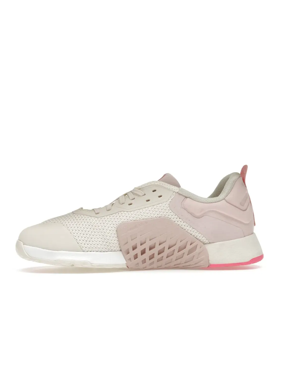 Женские кроссовки для тренировок Dropset 3 Adidas — изображение 3 из 4, белый/металлик/розовый