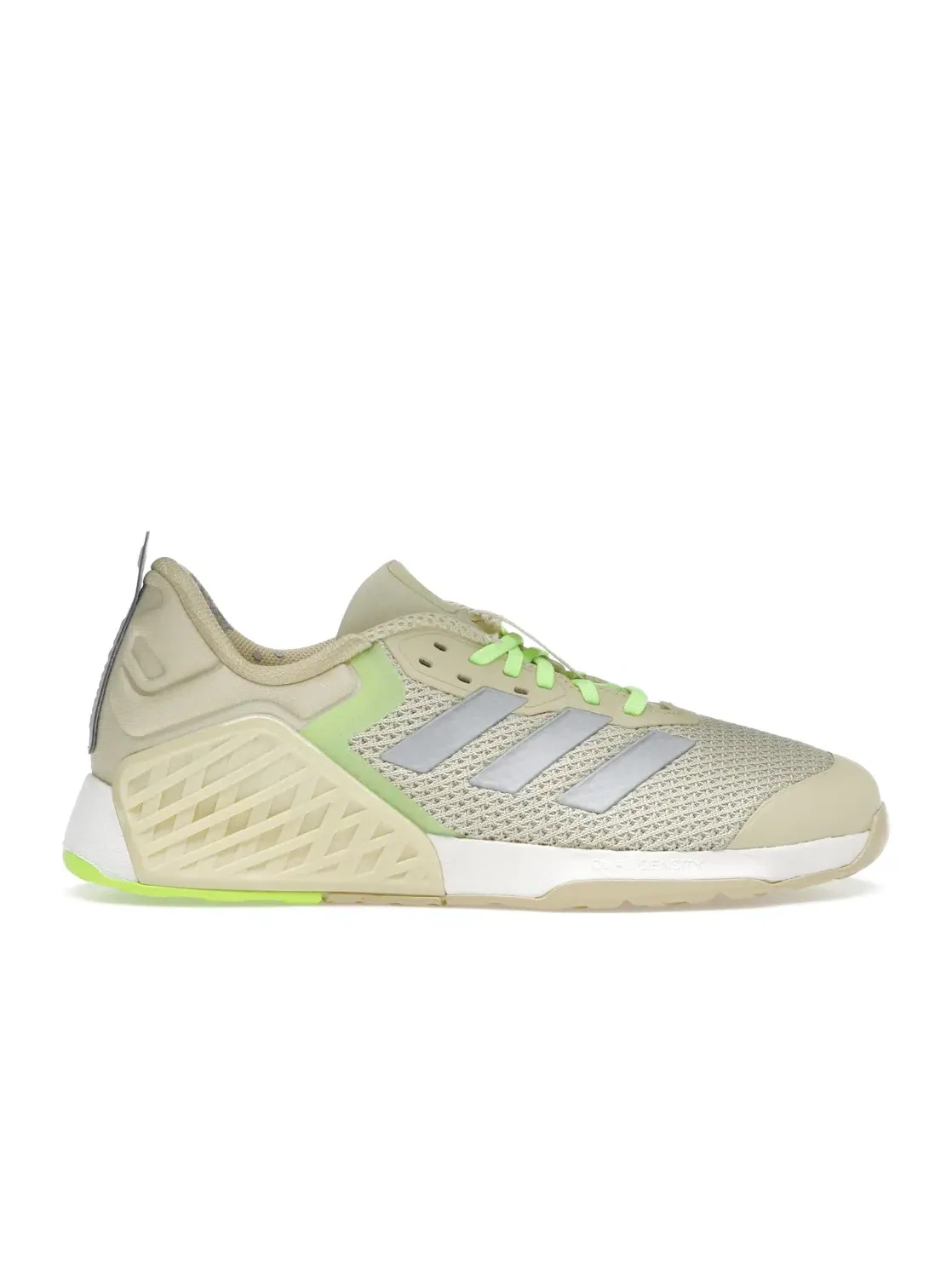 Женские кроссовки для тренировок Dropset 3 Strength Adidas — изображение 1 из 4, желтый серебристый