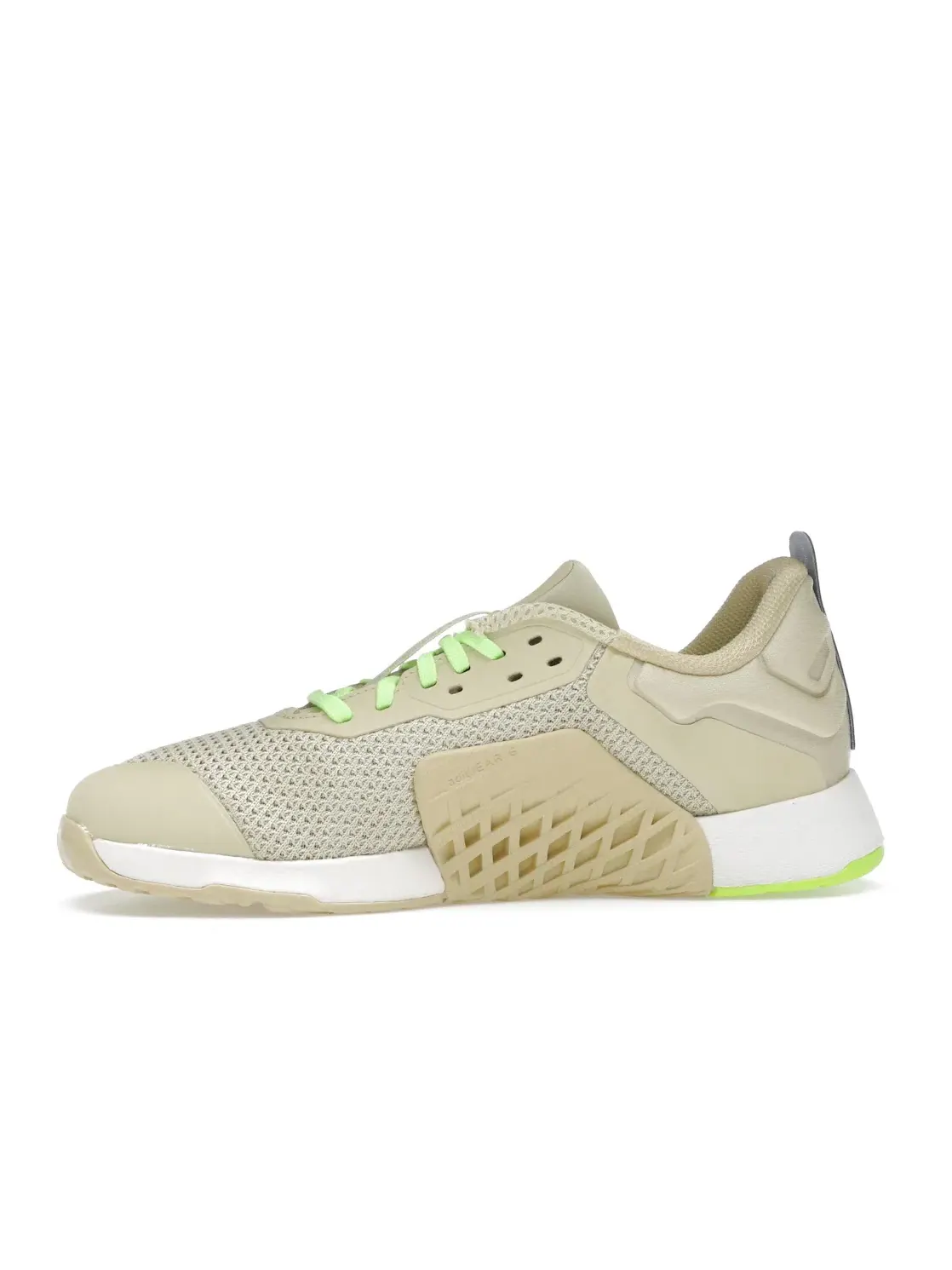 Женские кроссовки для тренировок Dropset 3 Strength Adidas — изображение 3 из 4, желтый серебристый