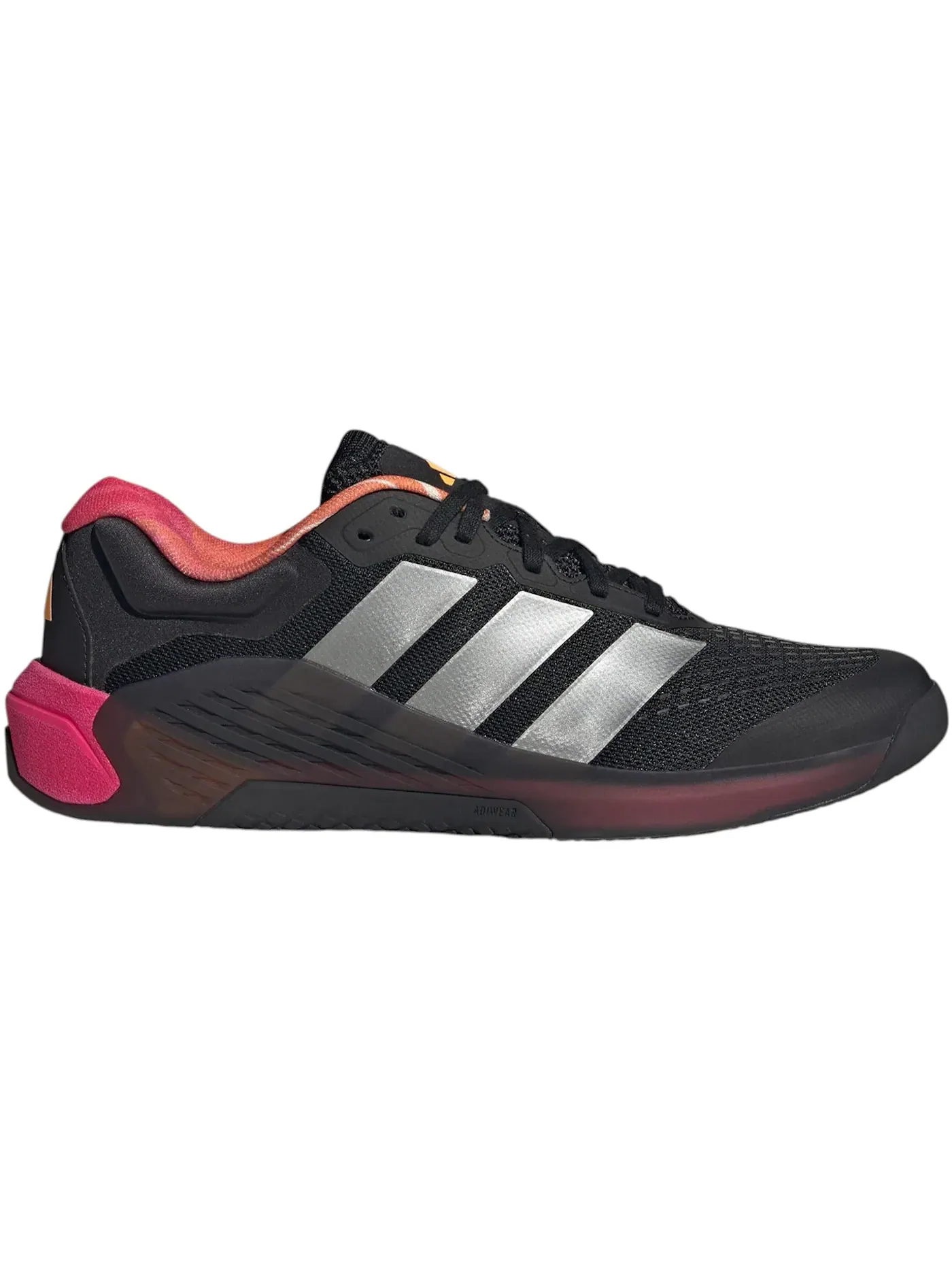 Мужские кроссовки для тренировок Dropset 4 Adidas — изображение 1 из 1, черный/металлик/розовый