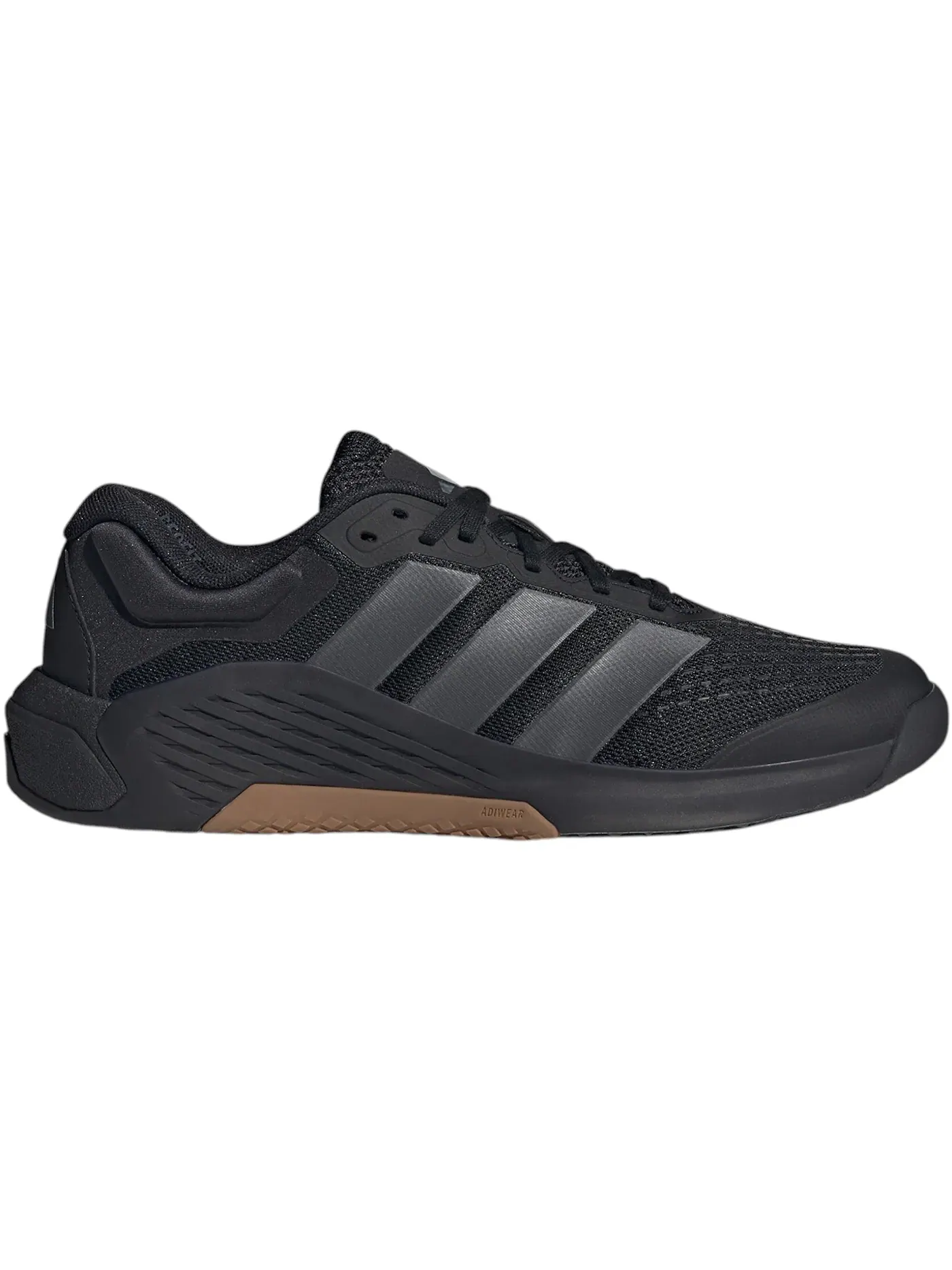 Мужские кроссовки для тренировок Dropset 4 Adidas — изображение 1 из 1, черный/серый/черный
