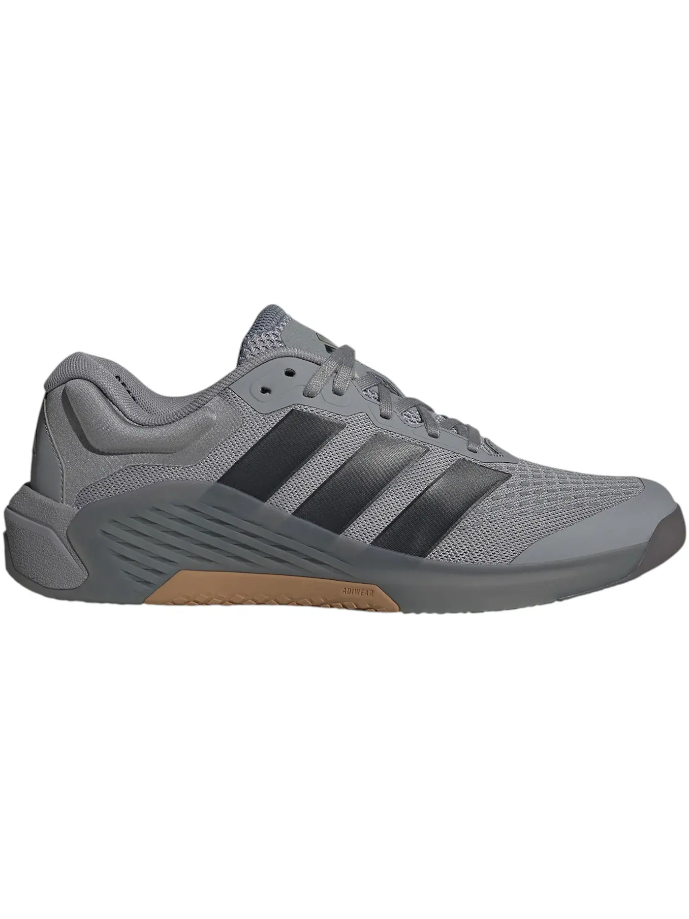 Мужские кроссовки для тренировок Adidas Dropset 4 — изображение 1 из 1, серый//серый