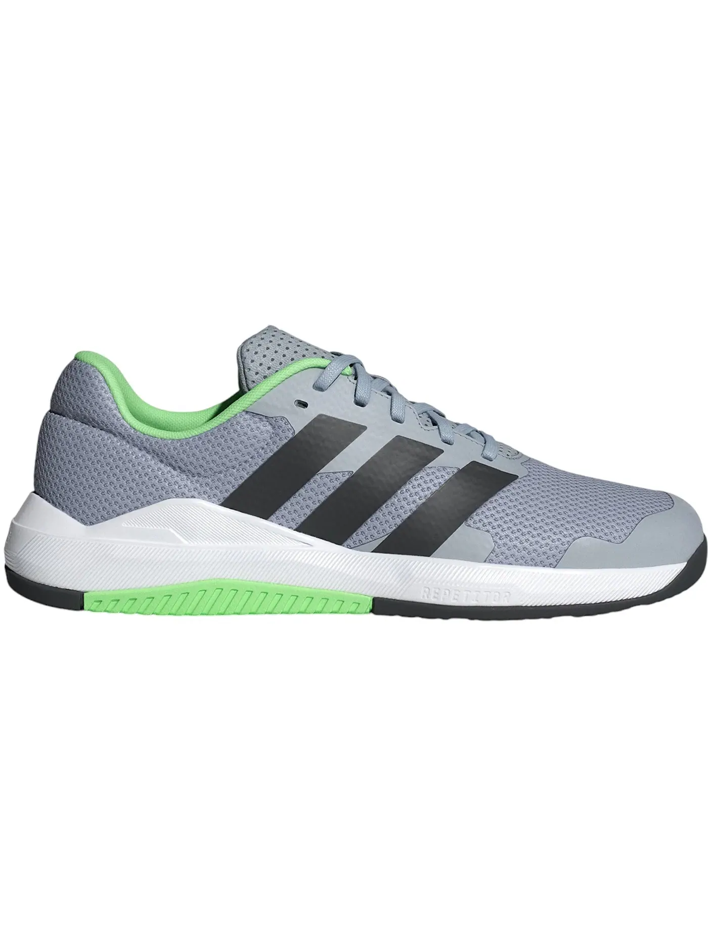 Мужские кроссовки для тренировок Dropset Base Adidas — изображение 1 из 1, серебристый черный