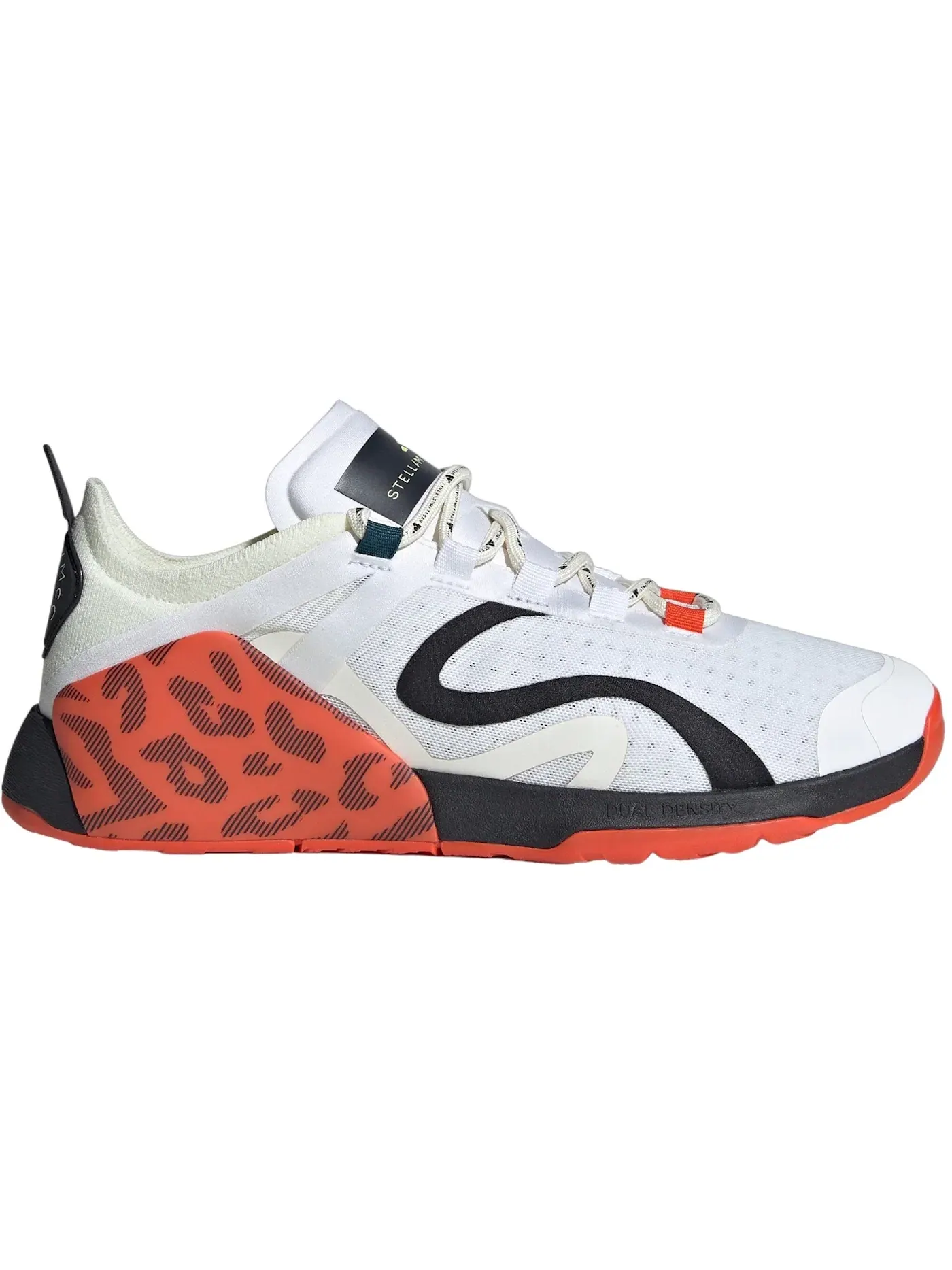 Женские кроссовки для фитнеса Dropset Adidas — изображение 1 из 1, белый/белый/оранжевый