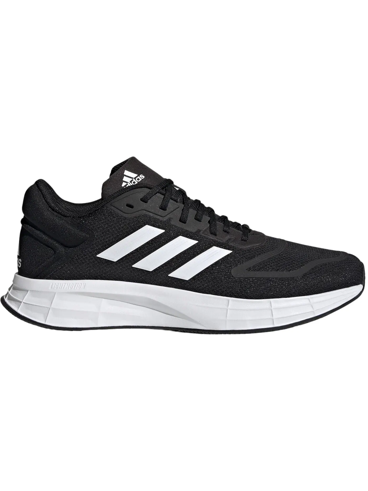 Мужские кроссовки для бега Adidas Duramo 10 — изображение 1 из 1, черный/белый/черный