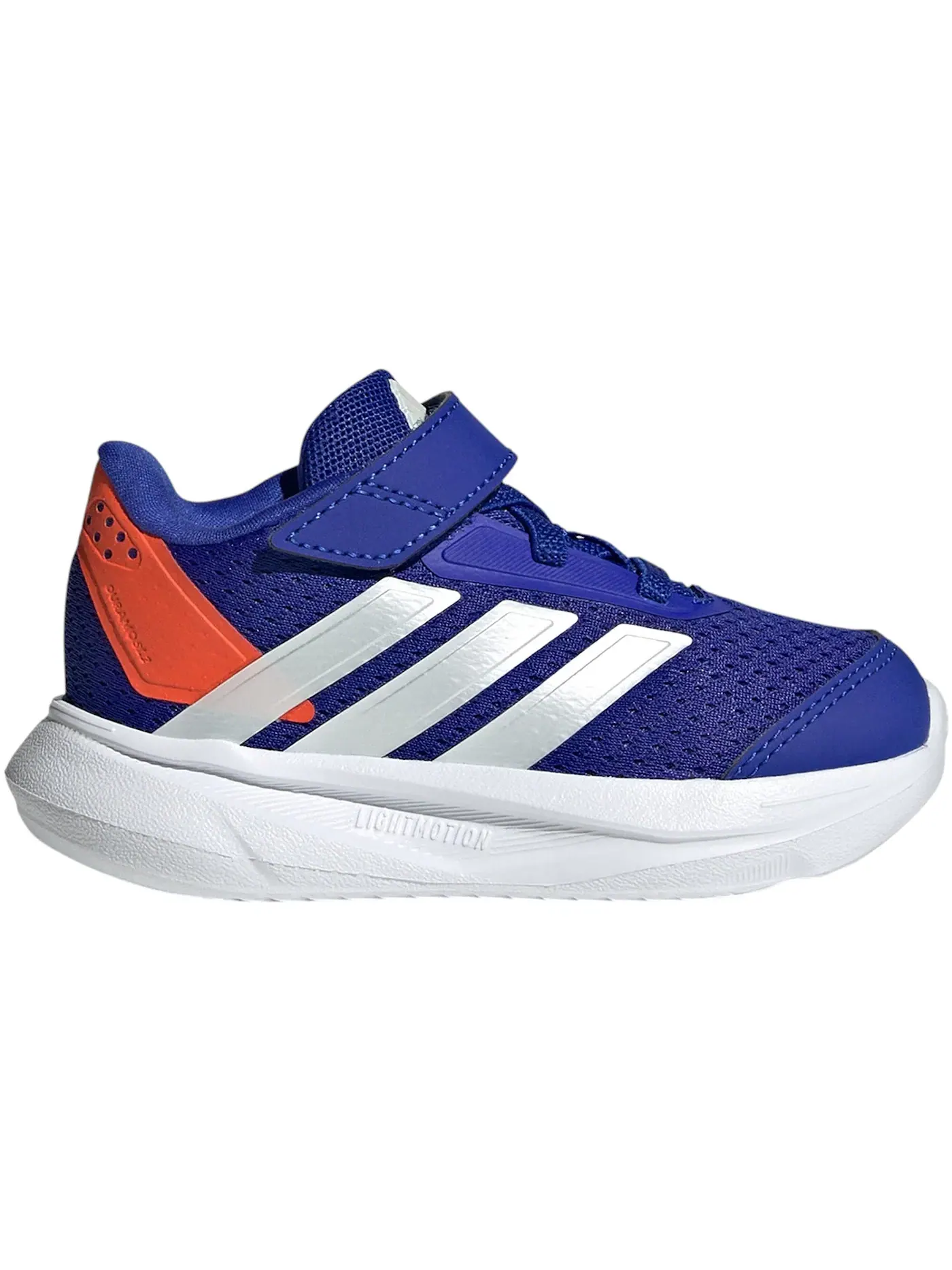 Детские кроссовки для мальчиков с амортизацией Adidas Duramo 2.0 — изображение 1 из 1, синий//оранжевый