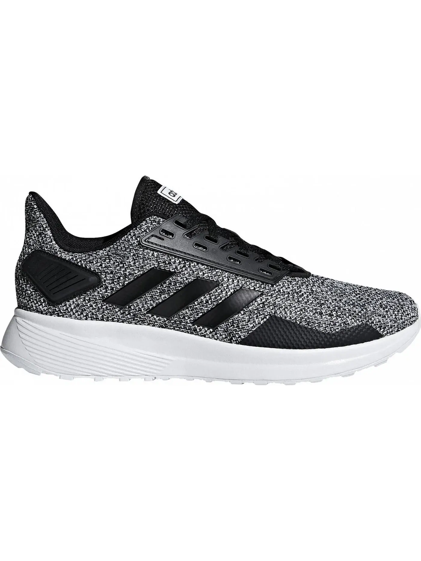 Мужские кроссовки для бега Duramo 9 Adidas — изображение 1 из 1, черный/черный/белый