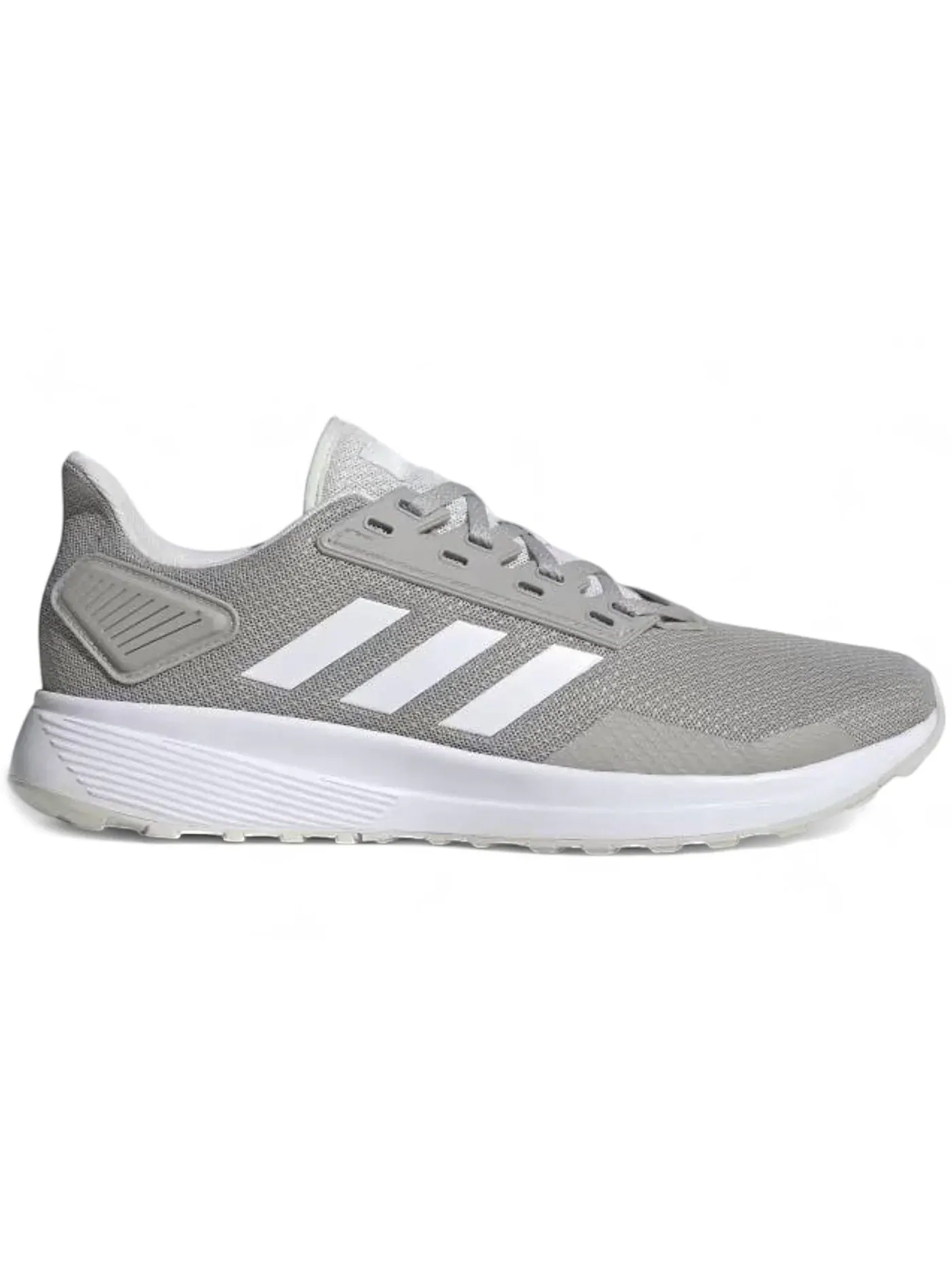 Мужские кроссовки беговые Duramo 9 Adidas — изображение 1 из 1, серый/белый/серый