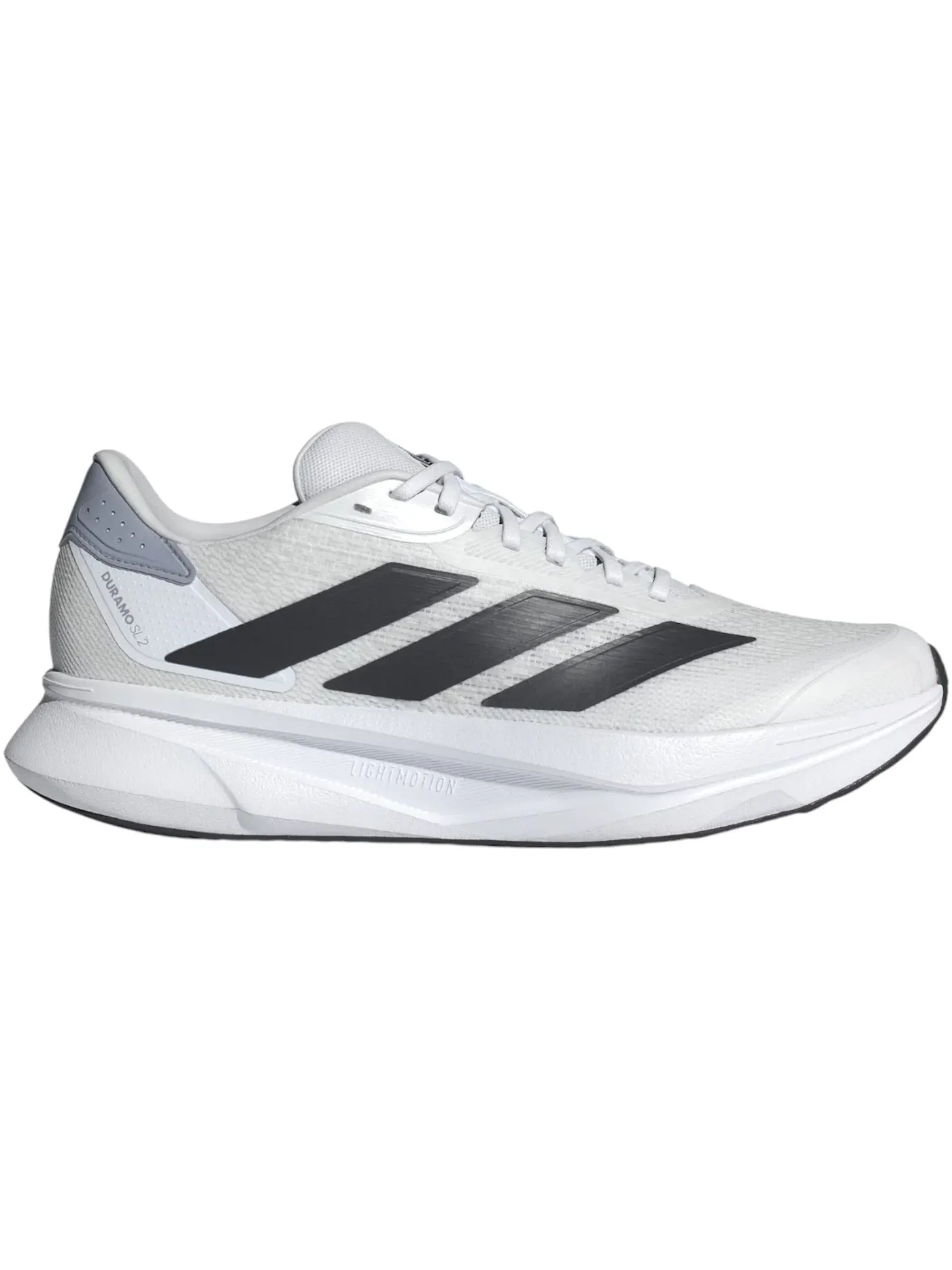 Мужские кроссовки для бега Adidas Duramo SL 2 — изображение 1 из 1, белый черный серебристый