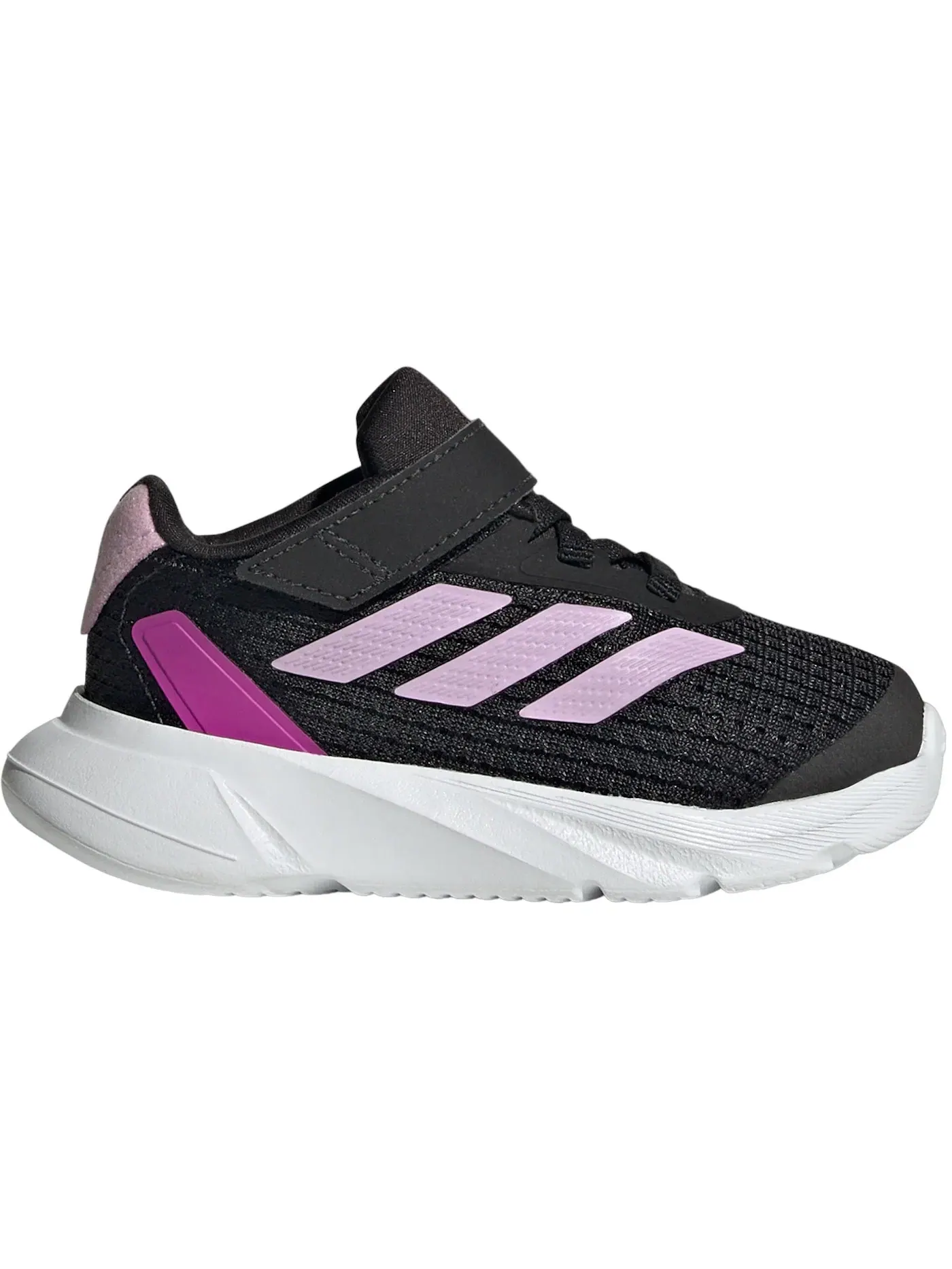 Детские кроссовки для бега с шнуровкой Adidas Duramo SL — изображение 1 из 1, черный//фиолетовый