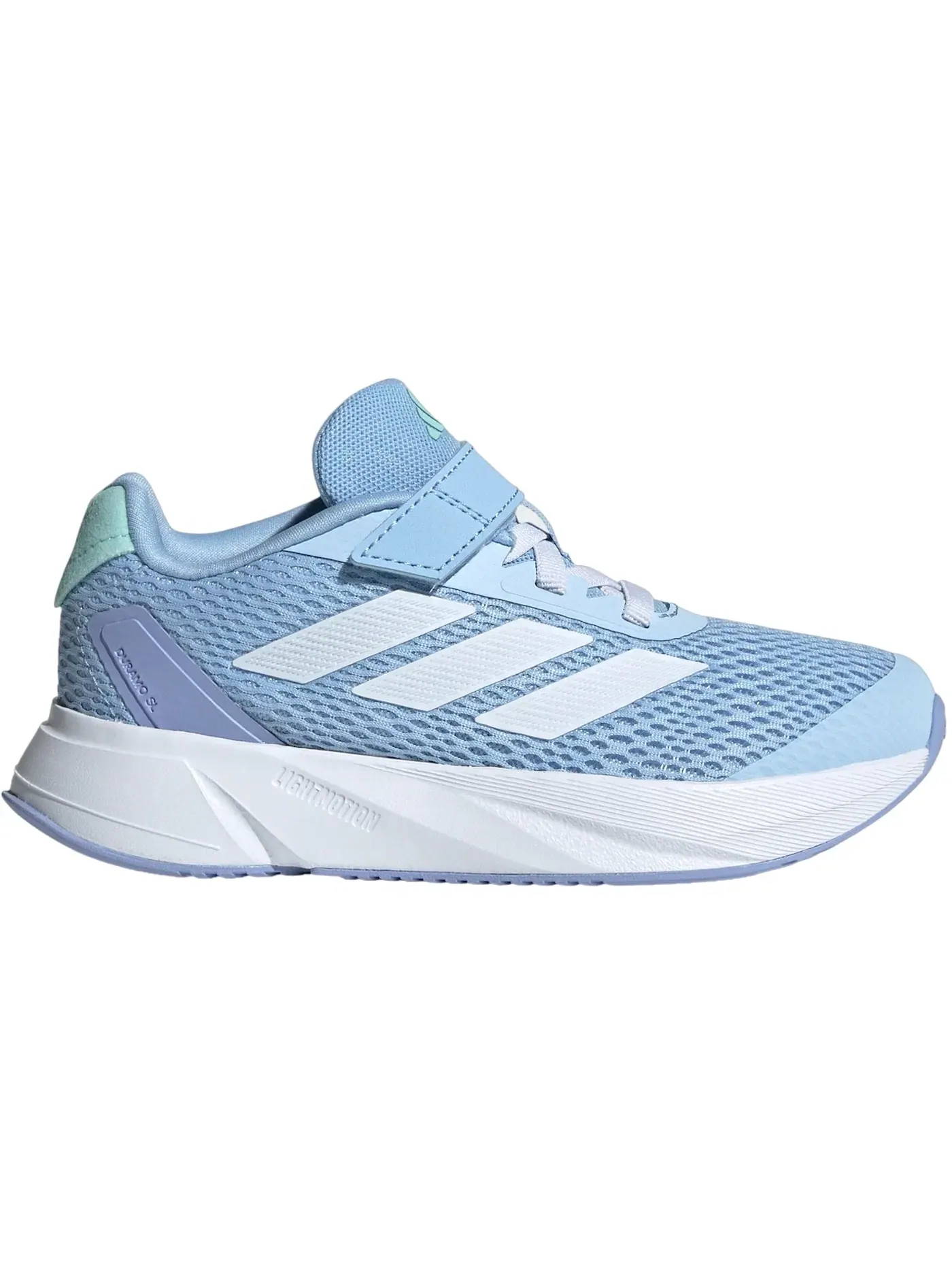 Детские кроссовки для мальчиков с сетчатым верхом Adidas Duramo SL — изображение 1 из 1, синий/белый/голубой