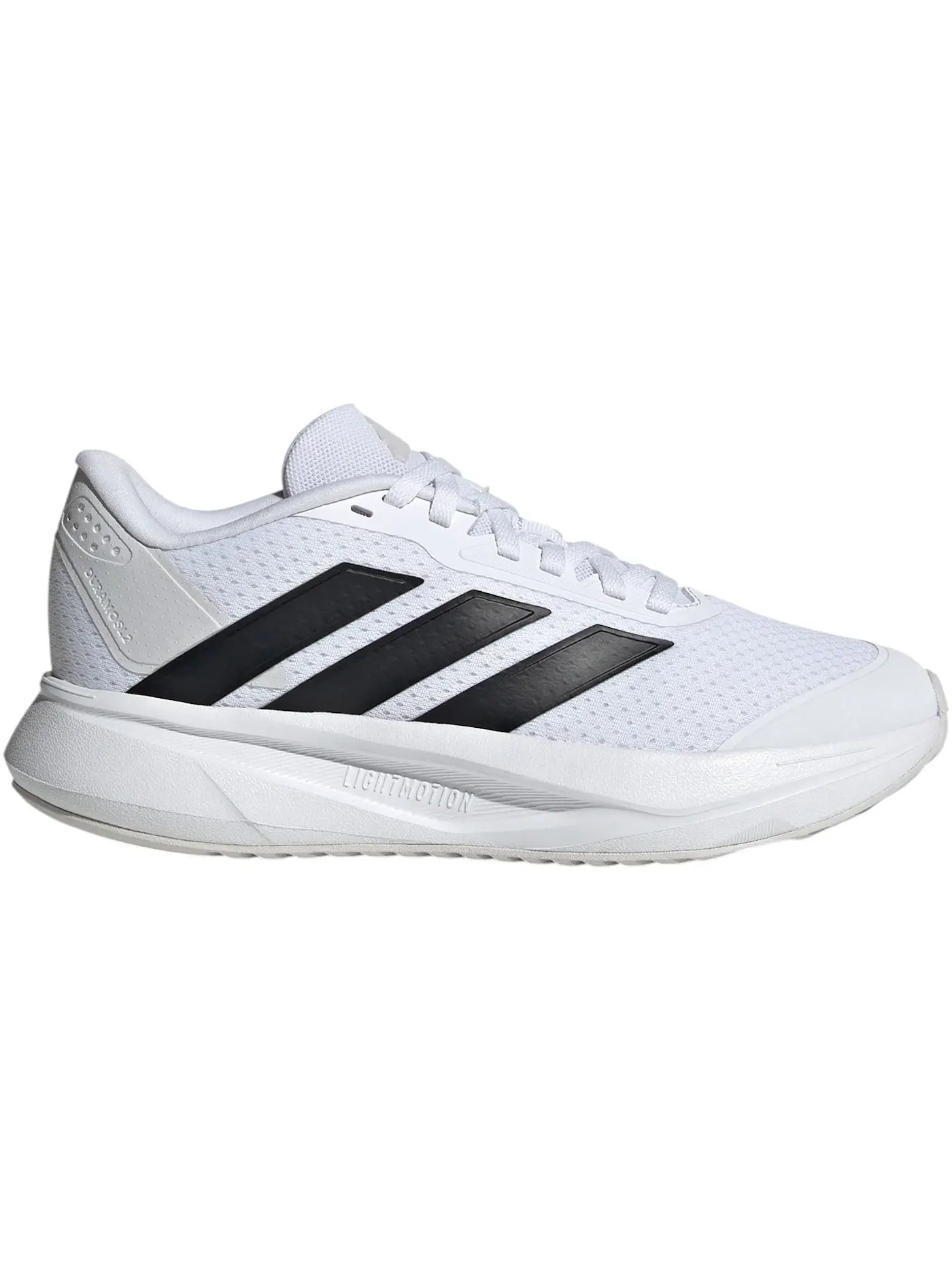 Детские кроссовки для бега с шнуровкой Adidas Duramo SL — изображение 1 из 1, белый/черный/серый