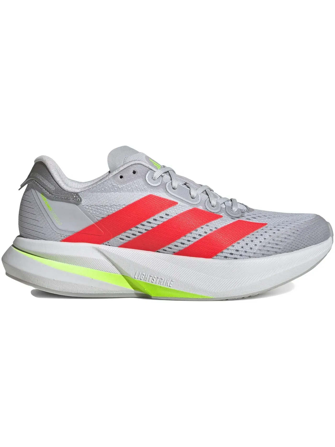 Женские кроссовки для бега Adidas Duramo Speed 2 — изображение 1 из 1, серый/красный