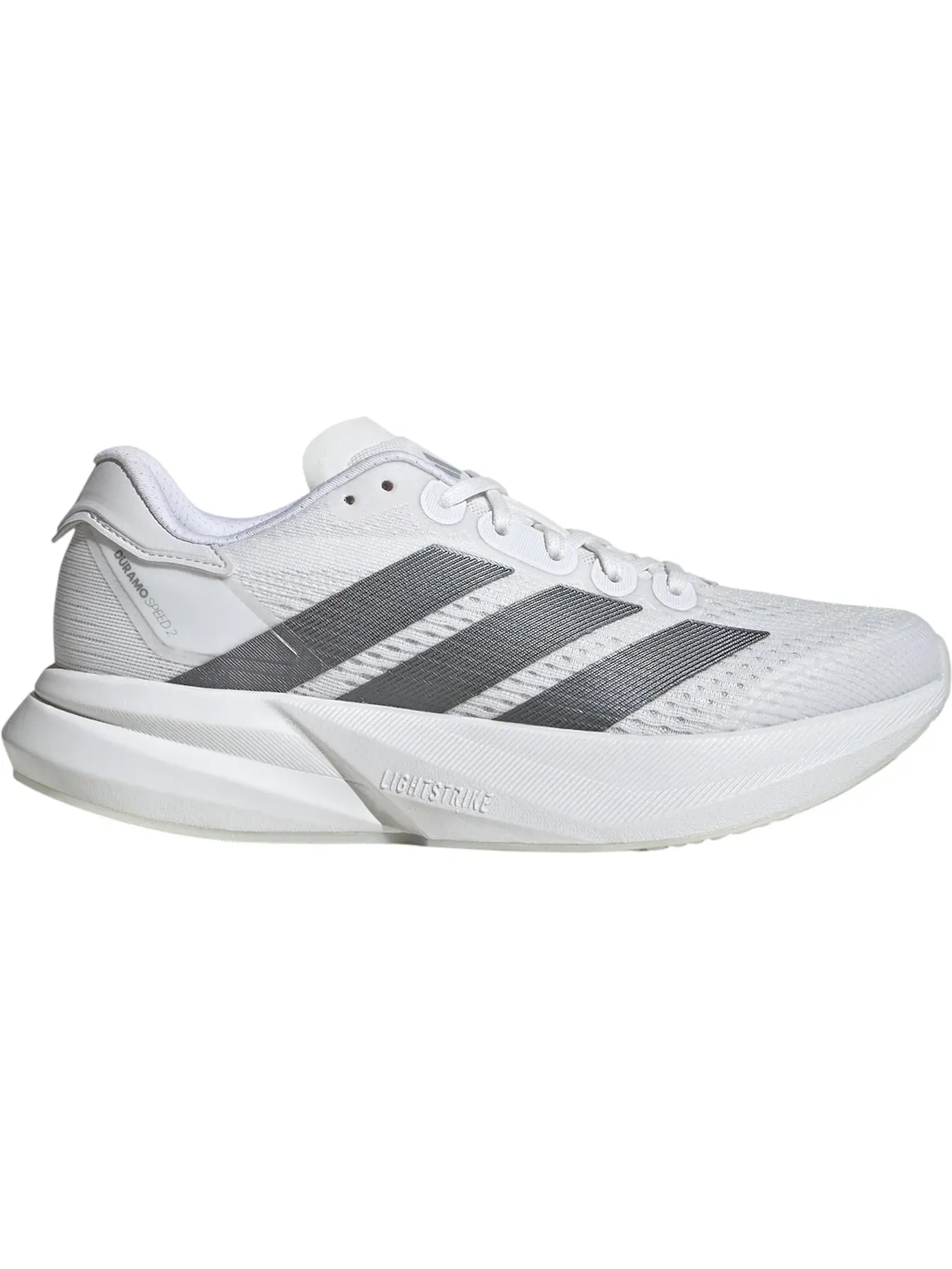 Женские кроссовки для бега Duramo Speed 2 Adidas — изображение 1 из 1, белый металлик серый