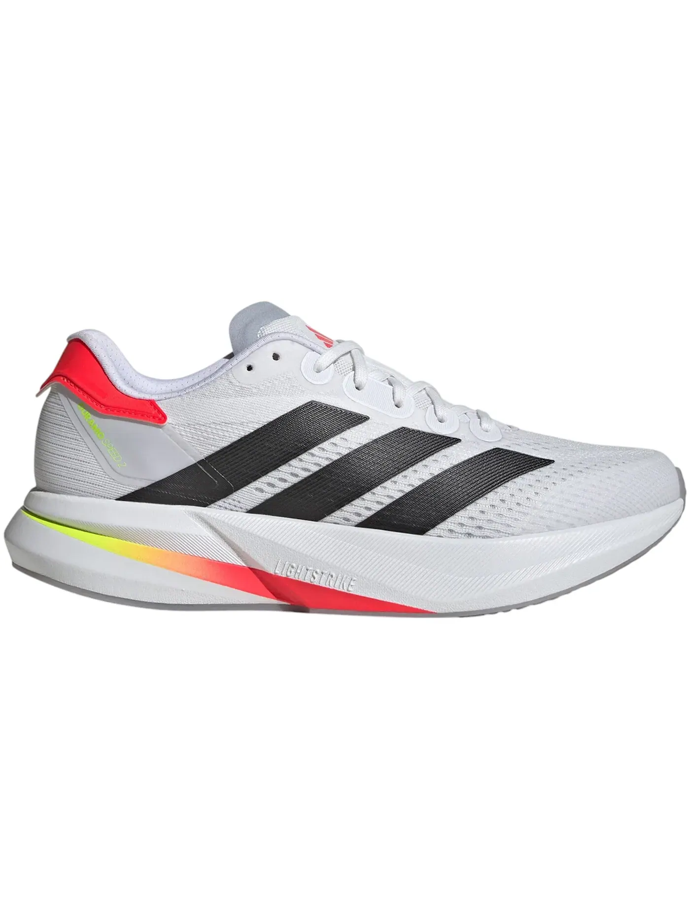 Мужские кроссовки беговые Adidas Duramo Speed — изображение 1 из 1, белый черный красный