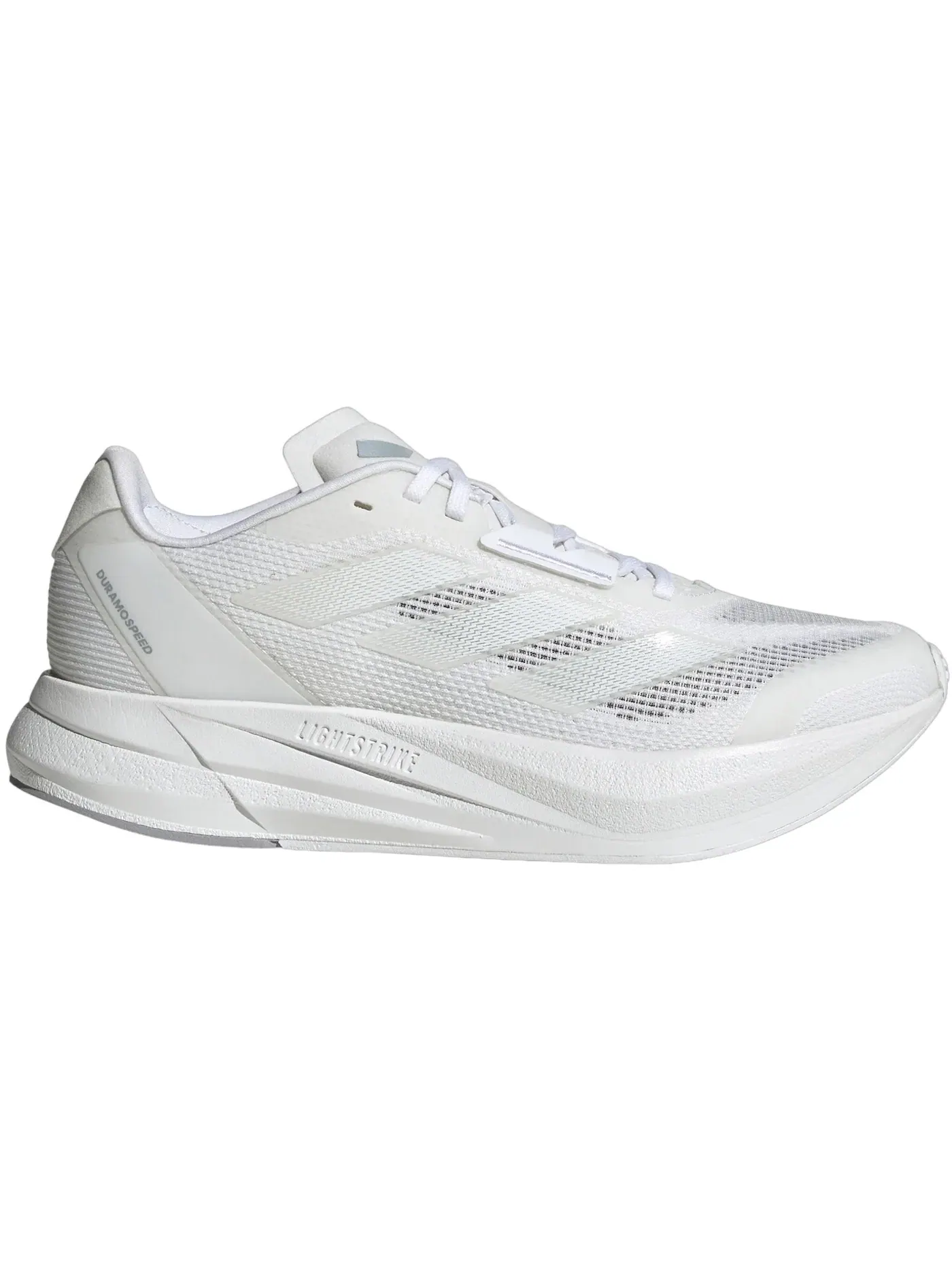 Женские кроссовки для бега с амортизацией Adidas Duramo Speed — изображение 1 из 1, белый серебристый