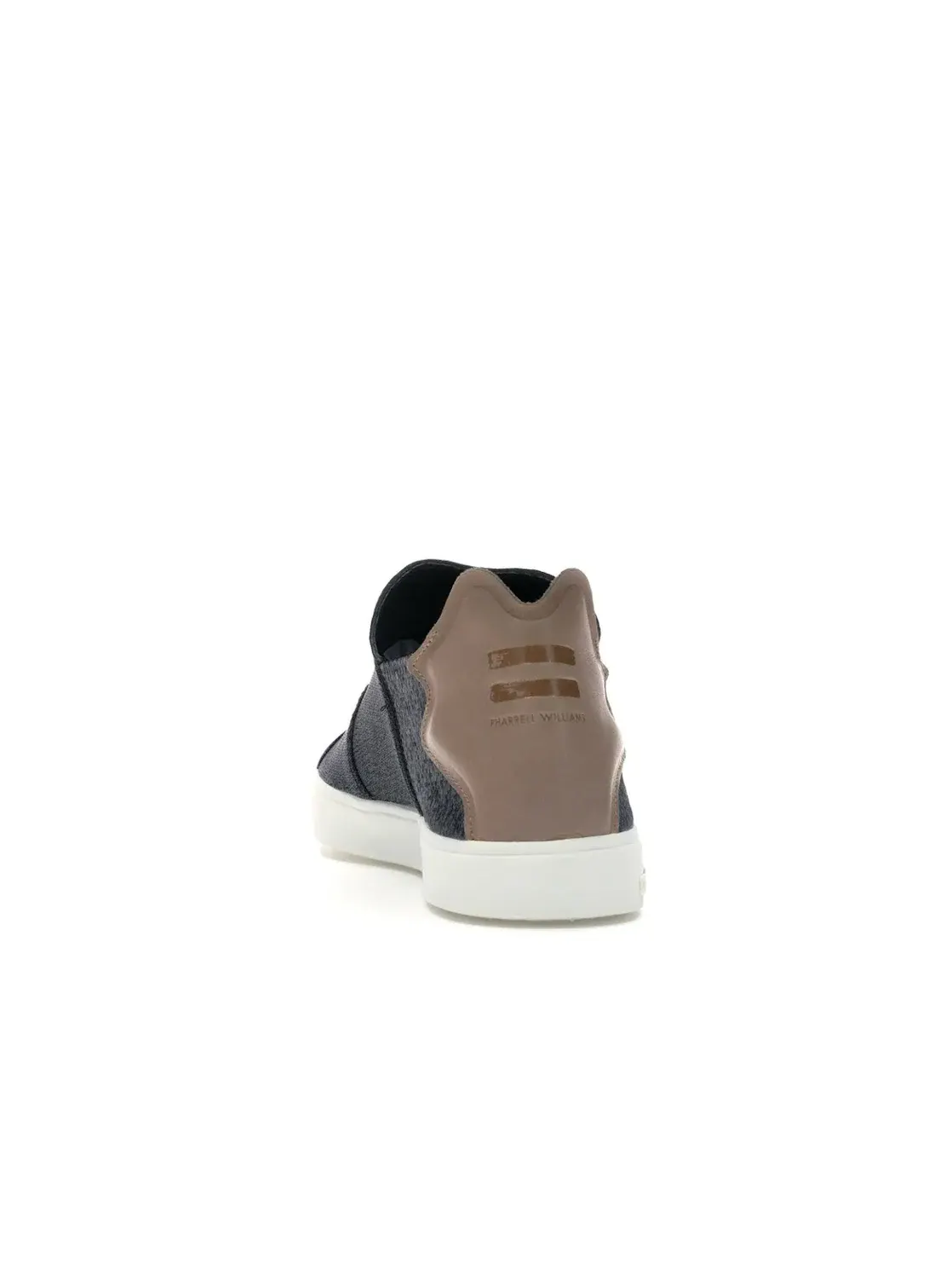 Мужские кроссовки повседневные Elastic Slip On Adidas — изображение 4 из 4, черный//белый