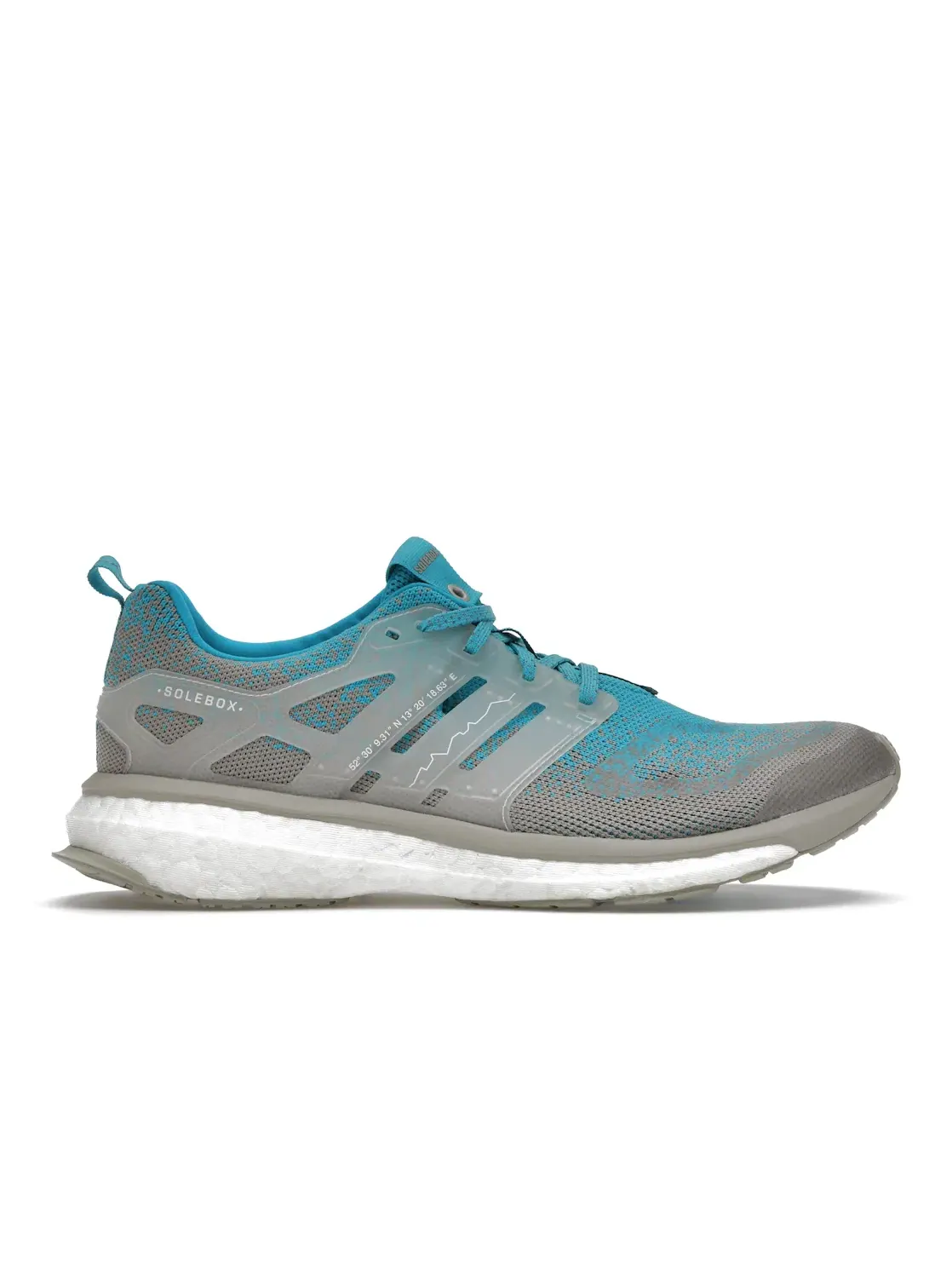 Мужские кроссовки с принтом Adidas Energy Boost Packer Shoes x Solebox Silfra Rift Adidas — изображение 1 из 4