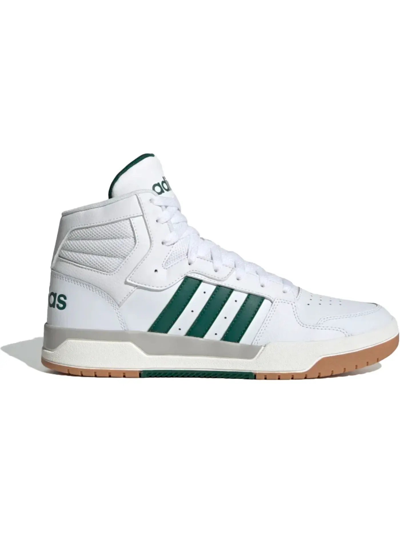 Мужские кроссовки Lifestyle Adidas Entrap Mid — изображение 1 из 1, белый/зеленый/серый