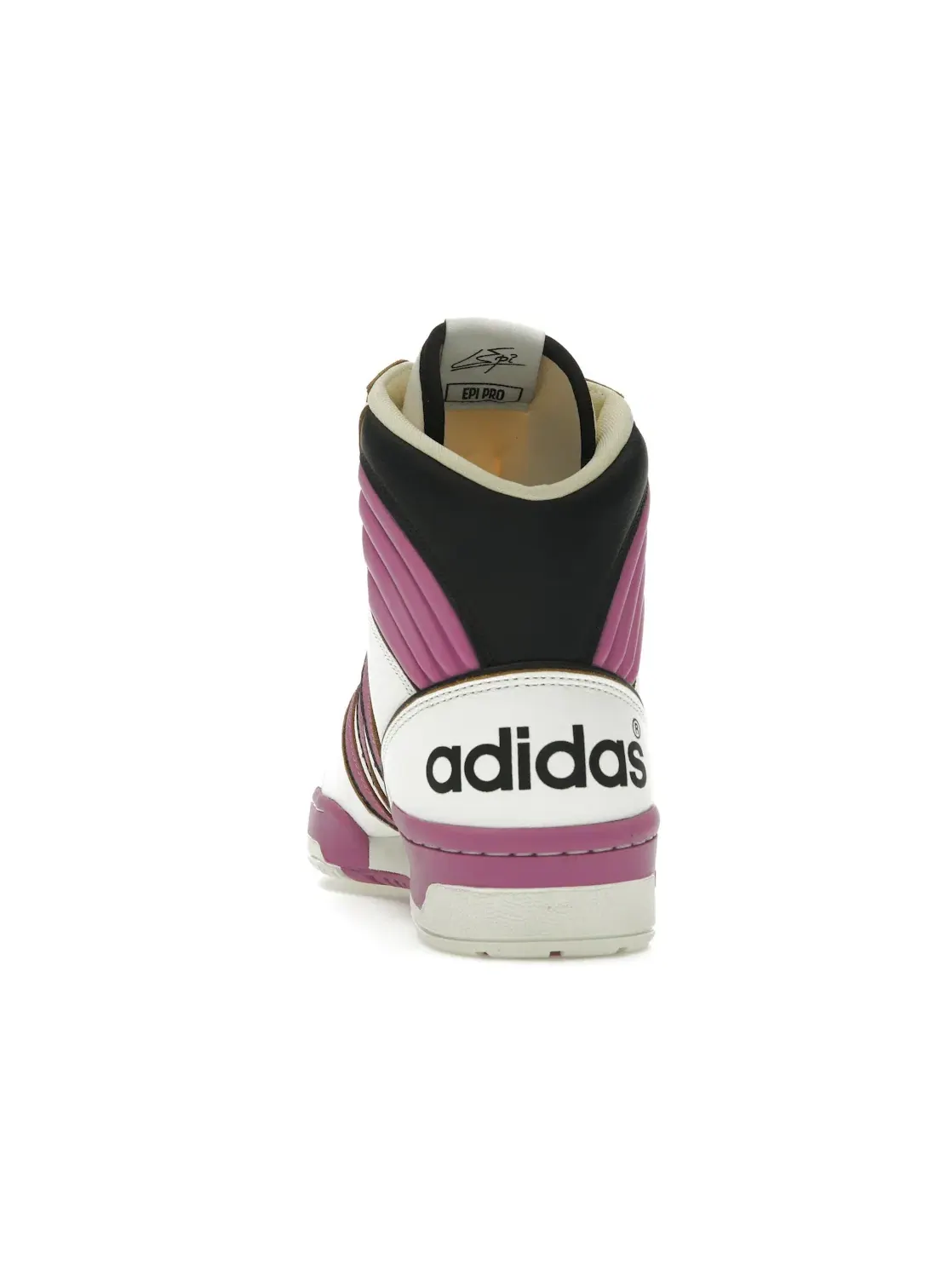 Мужские кроссовки Lifestyle Epi Pro High Adidas — изображение 4 из 4, белый//черный