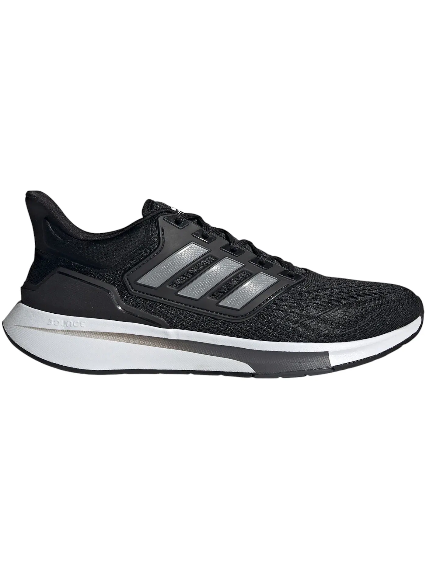 Мужские кроссовки для бега Adidas EQ21 Run — изображение 1 из 1, черный металлик