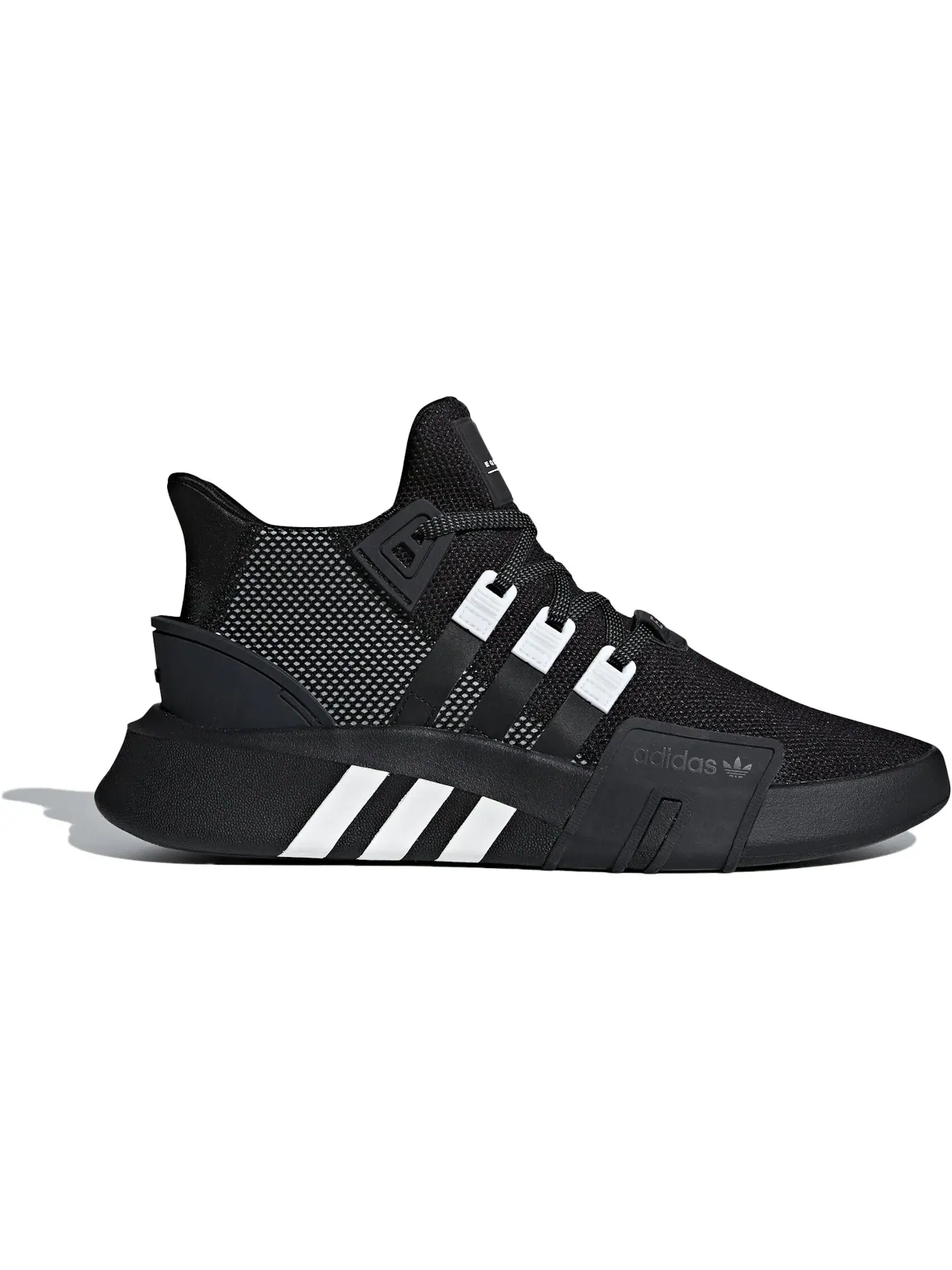 Мужские кроссовки Lifestyle Adidas EQT Bask ADV — изображение 1 из 1, черный/белый/черный