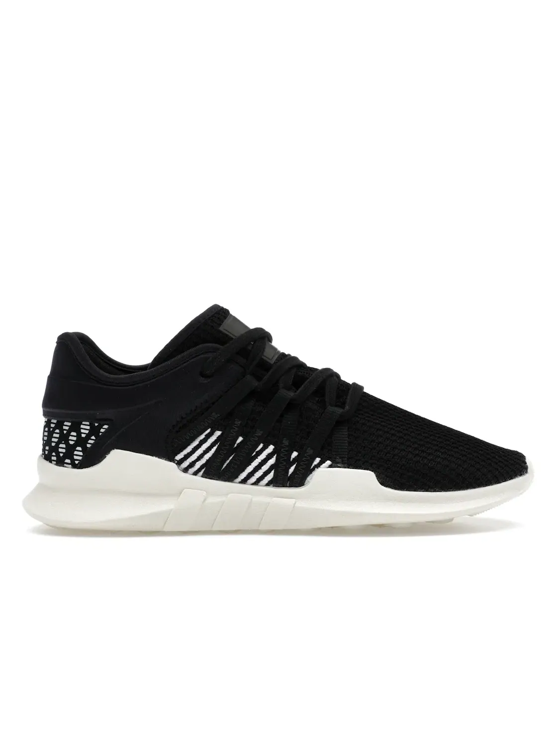 Женские кроссовки с сетчатым верхом Adidas EQT Racing Adv — изображение 1 из 4, черный/черный/белый