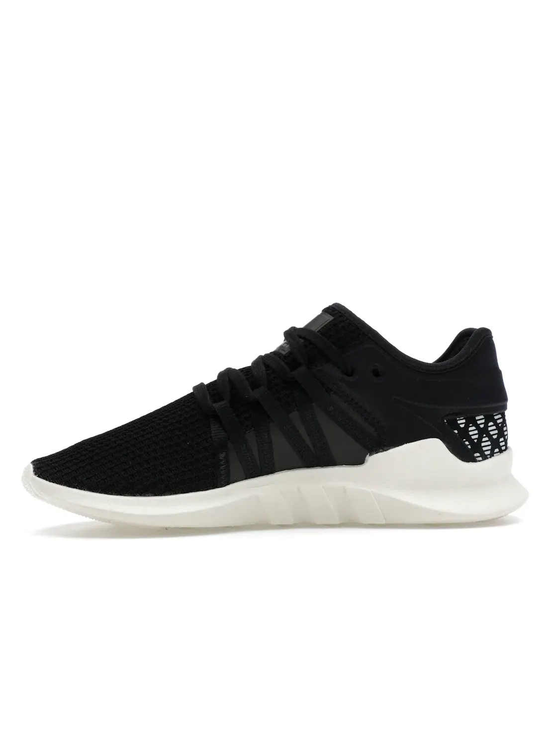 Женские кроссовки с сетчатым верхом Adidas EQT Racing Adv — изображение 3 из 4, черный/черный/белый