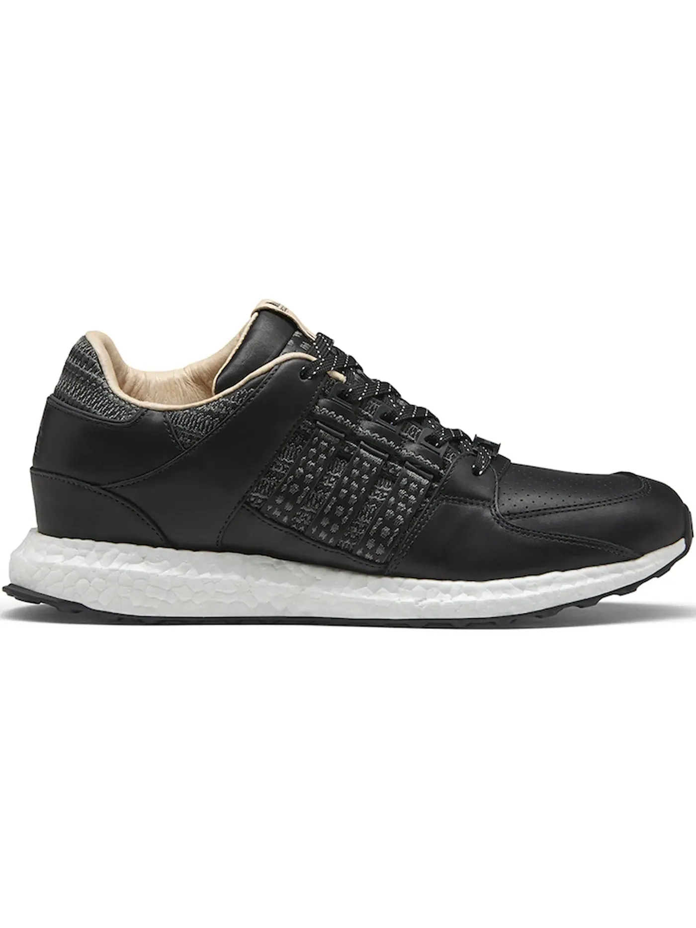 Мужские кроссовки Lifestyle EQT Support 93/16 Adidas — изображение 1 из 1, черный/черный/белый