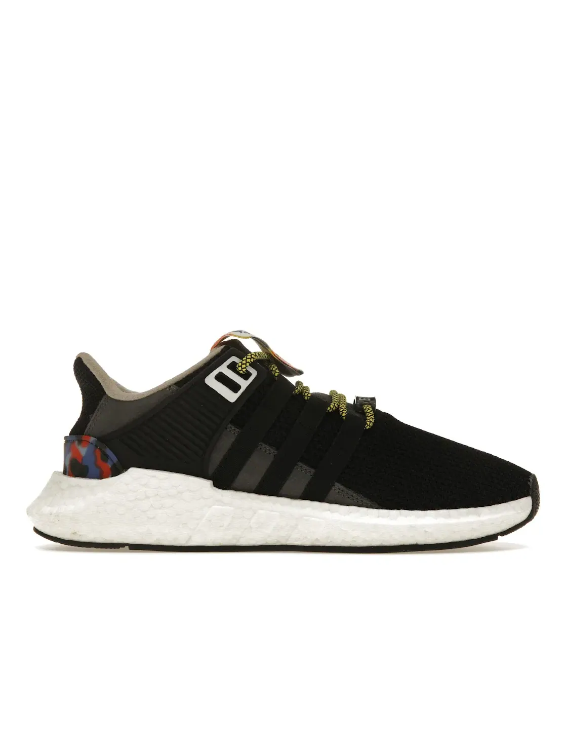 Мужские кроссовки Lifestyle EQT Support 93/17 Berlin BVG Adidas — изображение 1 из 4, черный/мульти-/белый