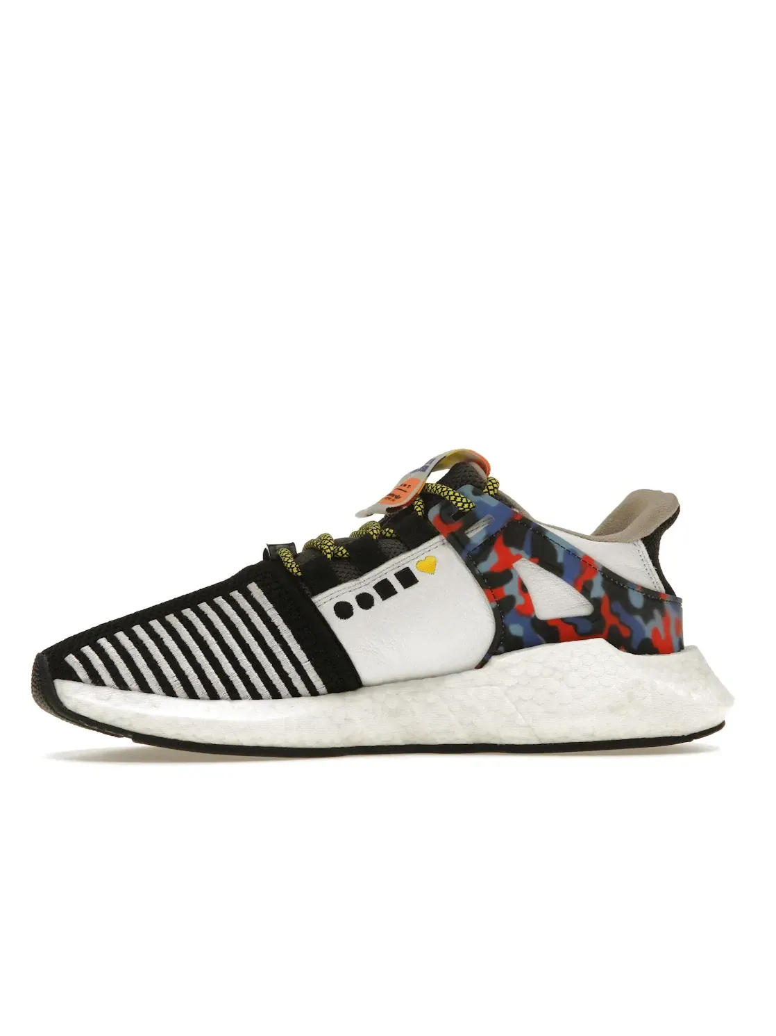 Мужские кроссовки Lifestyle EQT Support 93/17 Berlin BVG Adidas — изображение 3 из 4, черный/мульти-/белый